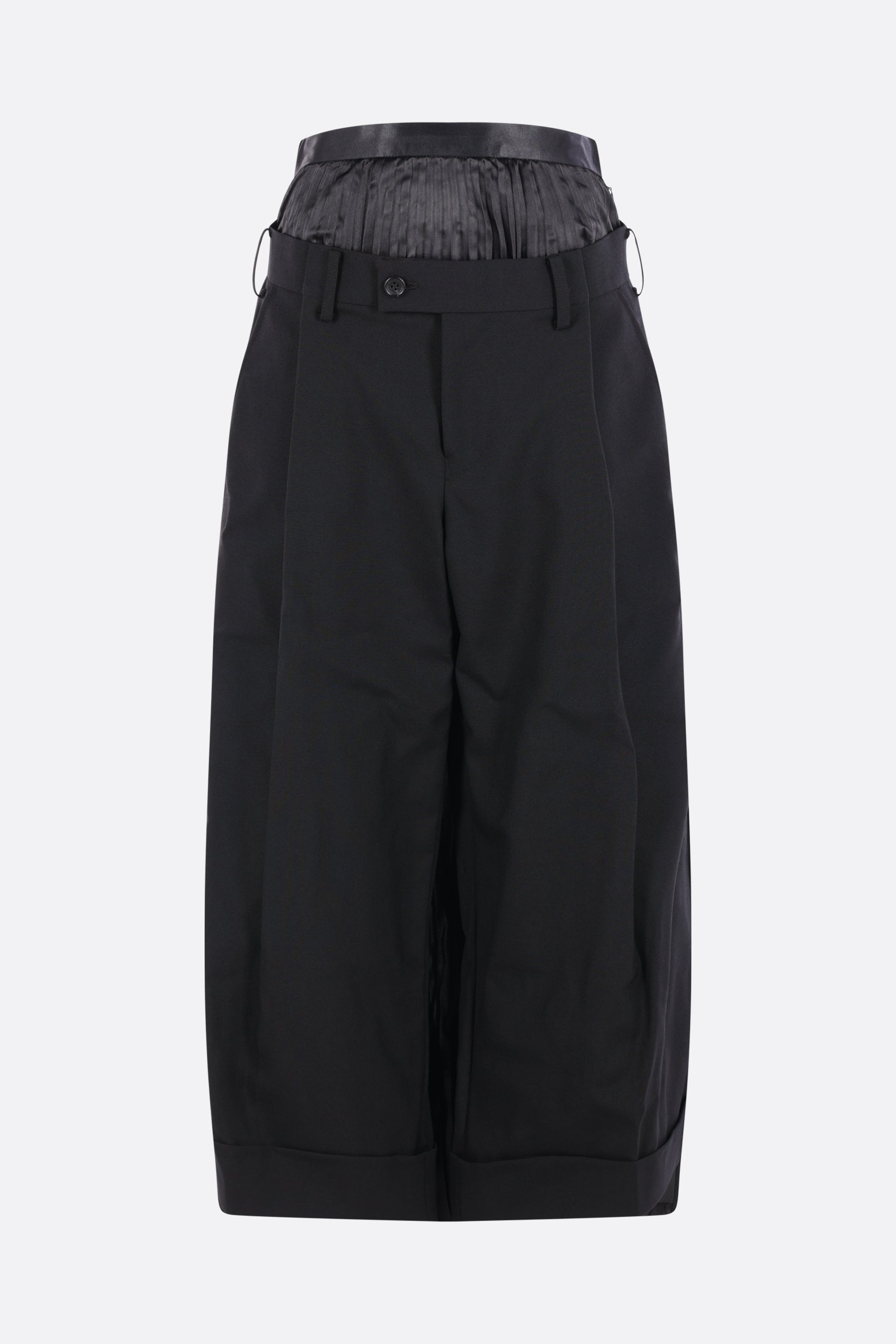 JUNYA WATANABE-Pants-Cropped pants-1BLACKXBLACK – 10corsocomo JUNYA WATANABE-Pants-Cropped pants-1BLACKXBLACK – 10corsocomo