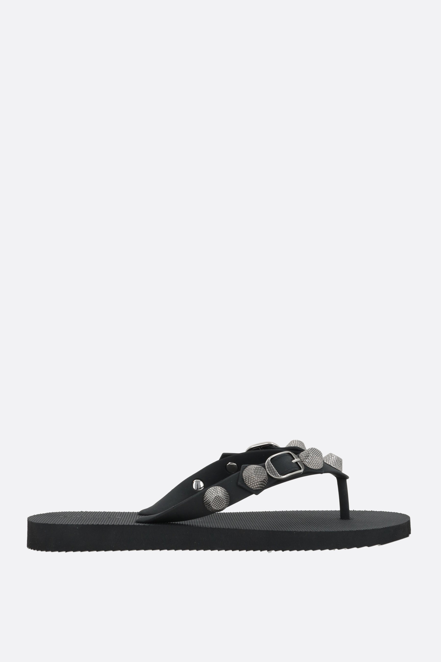 Cagole recycled rubber thong sandals