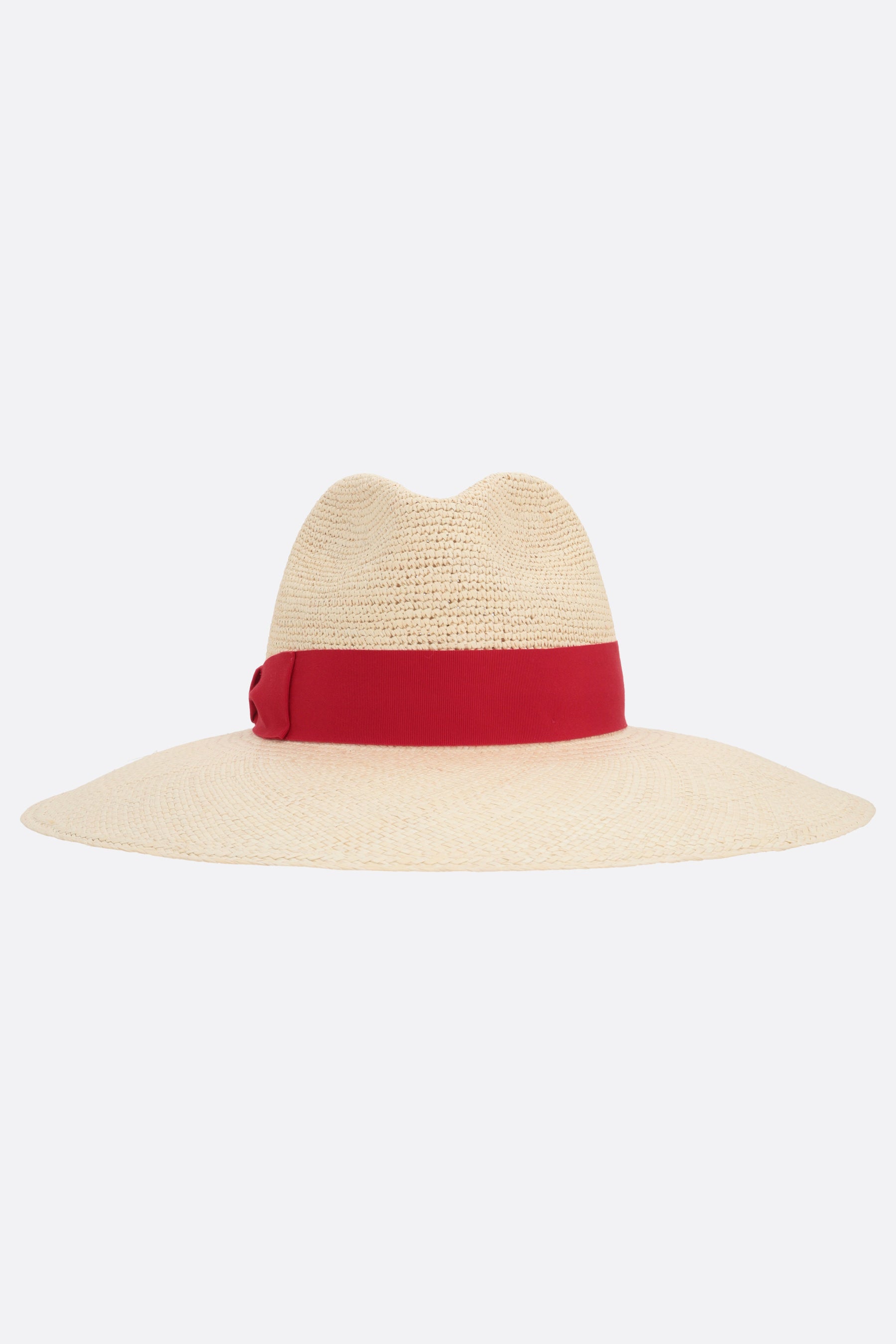 crochet straw panama hat