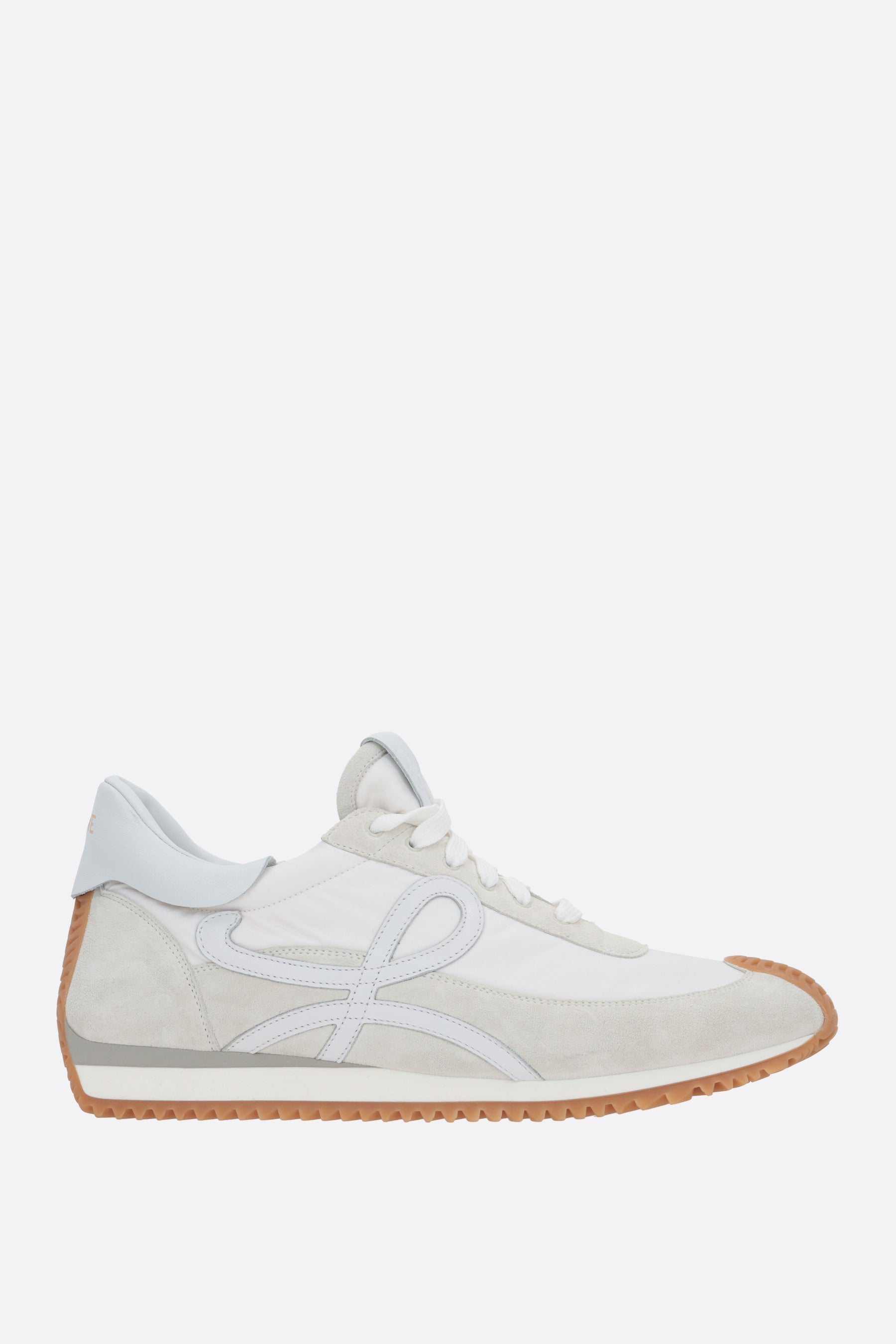 Flow suede and nylon sneakers