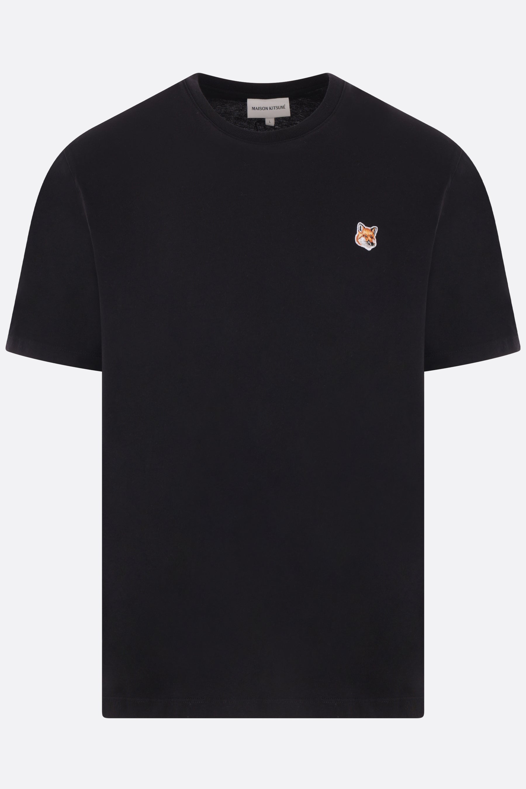 cotton t-shirt Fox Head logo patch