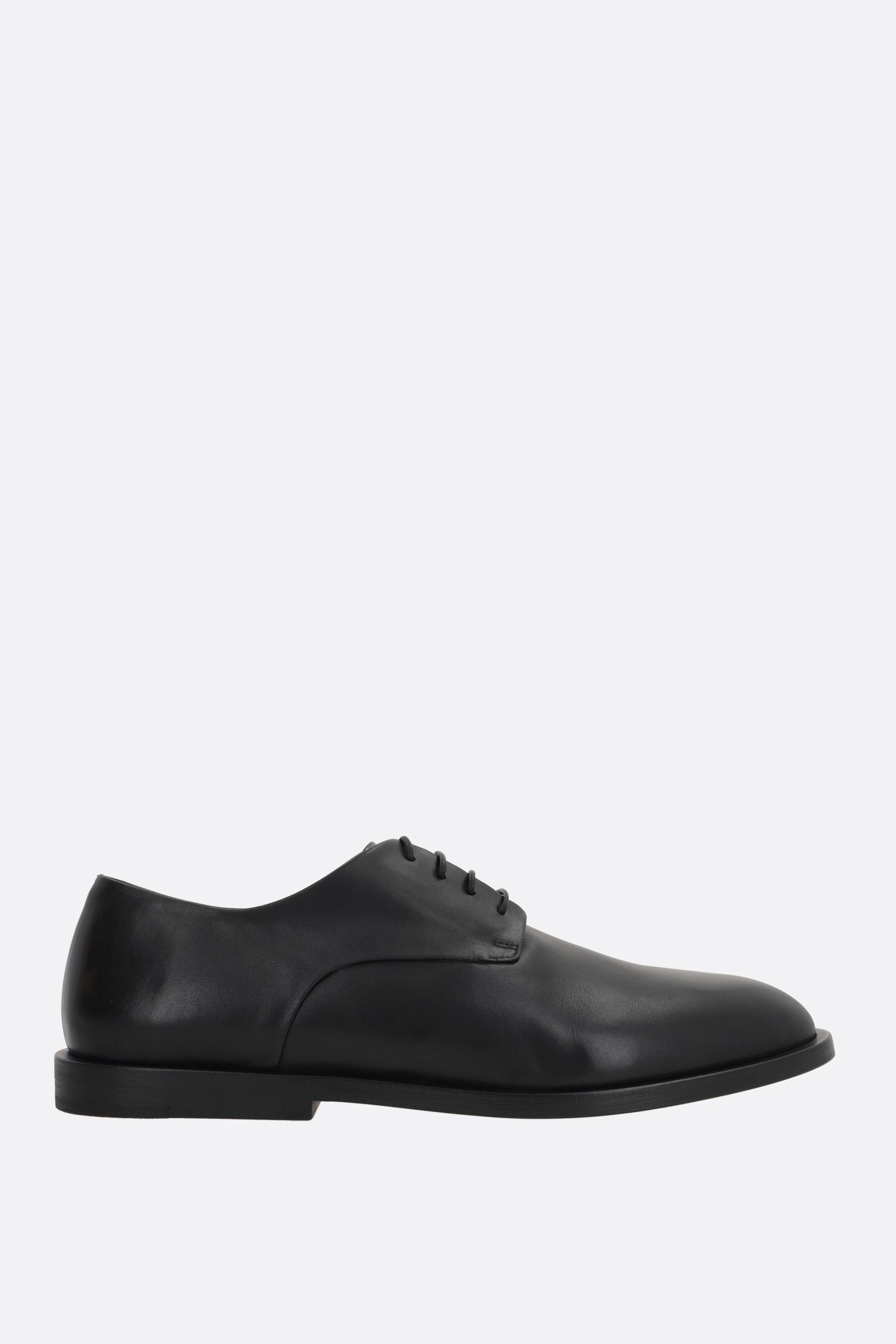 Mando smooth leather derby shoes