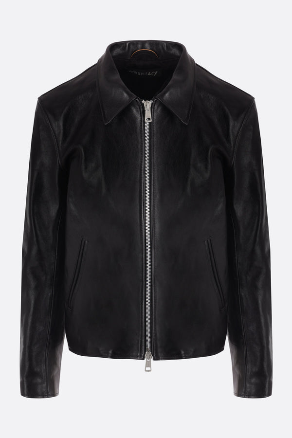 leather Mini jacket