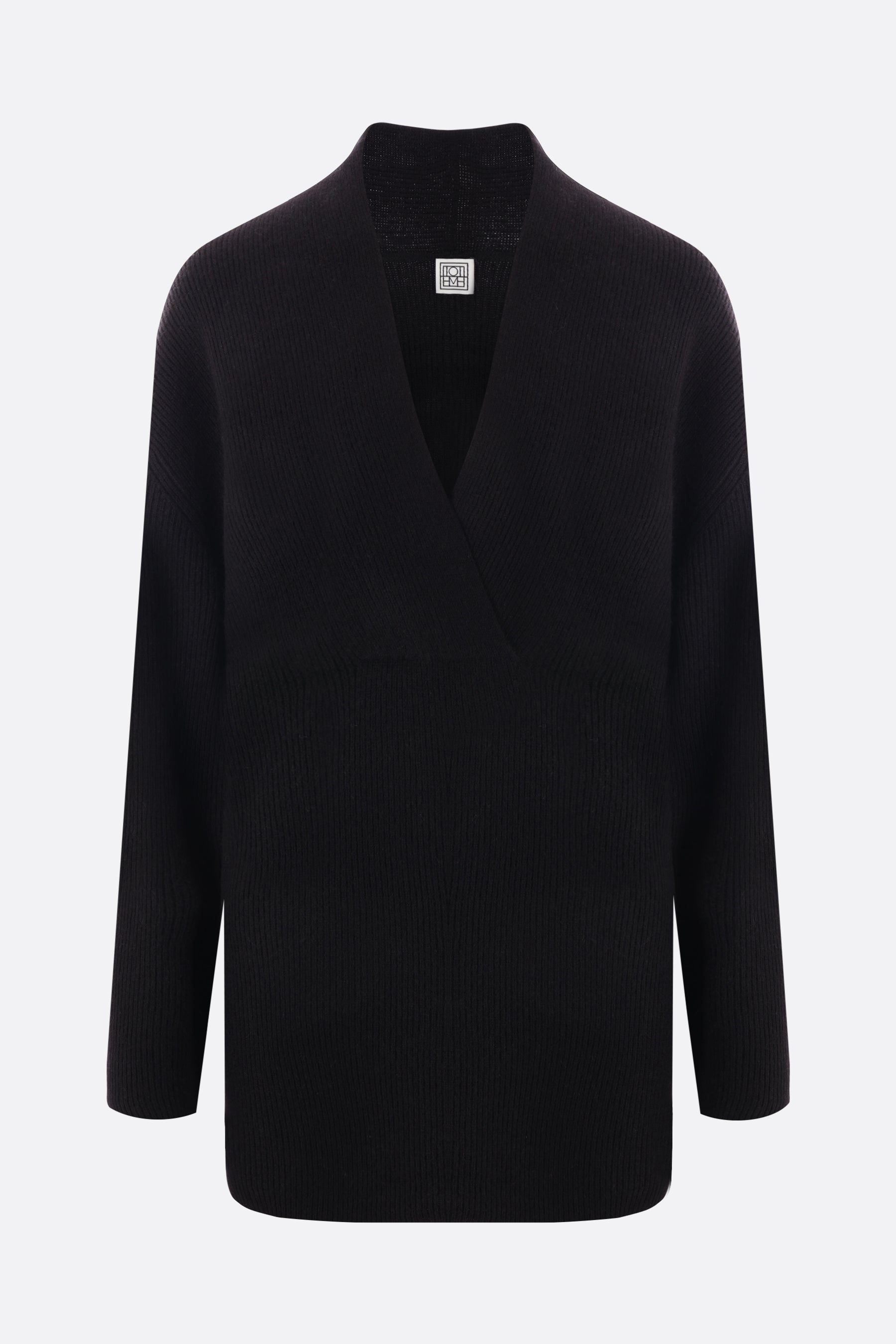 wool and cashmere oversized pullover