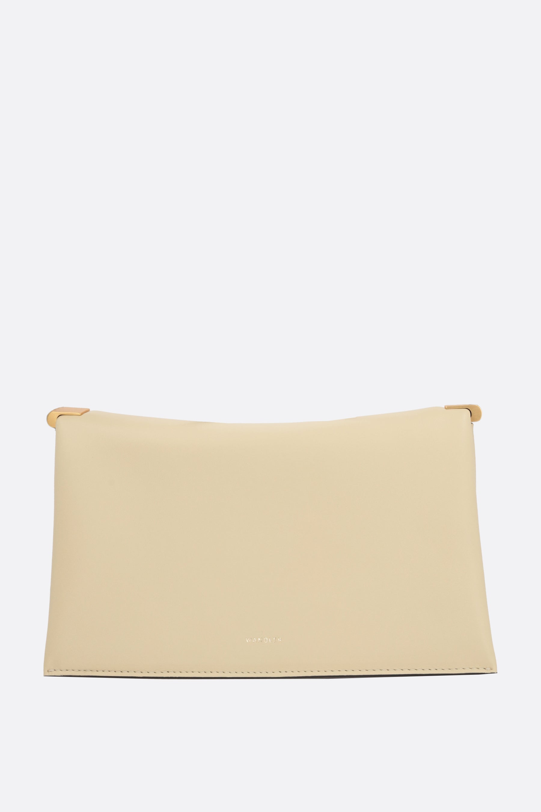 Uma Baguette smooth leather shoulder bag
