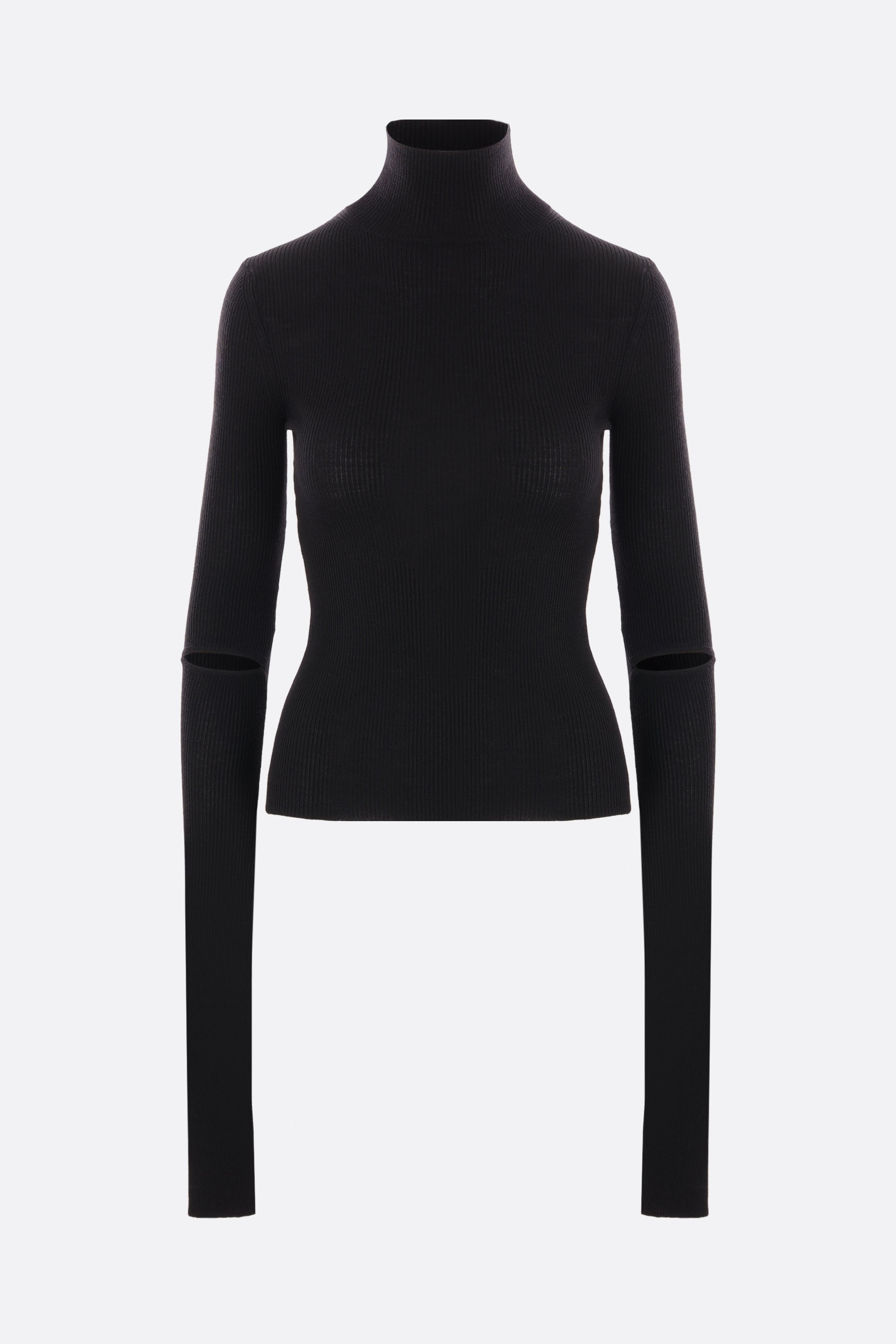 Ann Demeulemeester purchases Knit Extra Long Sleeve Turtleneck Sweater