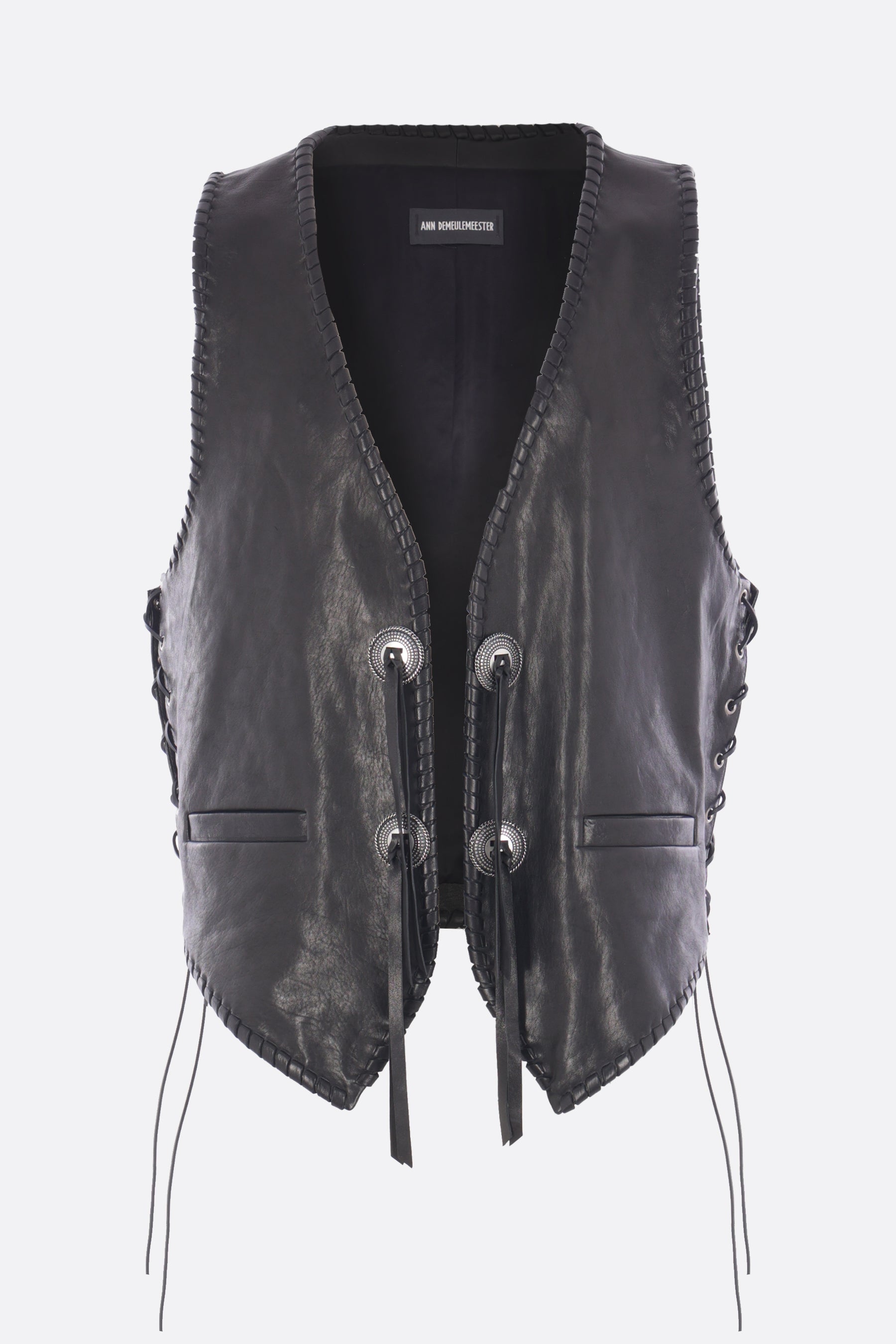 Ann demeulemeester ジレ ANN DEMEULEMEESTER-Outerwear-Vests and Waistcoats-LT137099