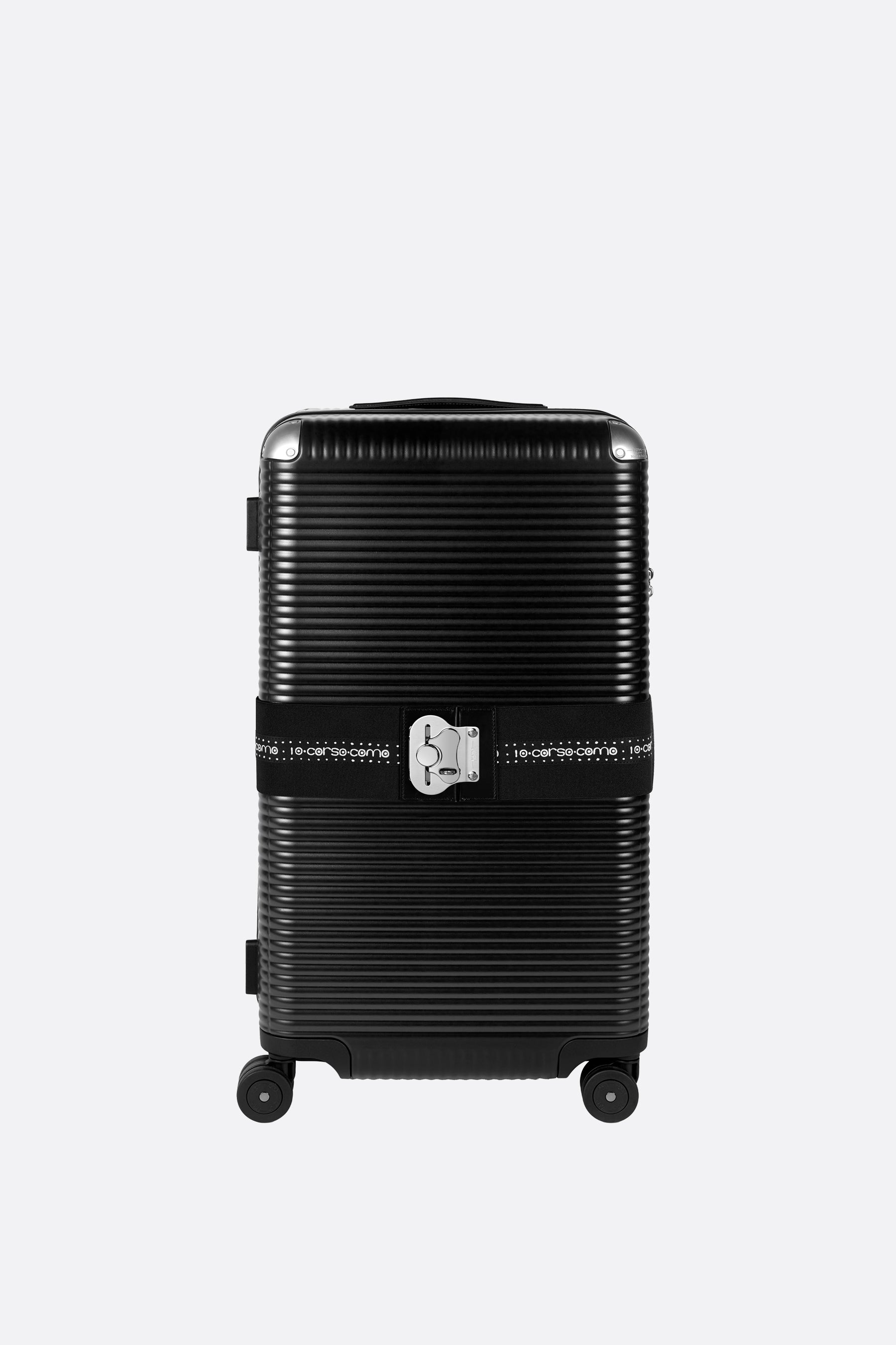 FPM x Corso Como 10 コラボ 黒アルミニウム製 スーツケース FPM MILANO X 10 CORSO COMO-Travel bags-Luggage Trolleys- – 10corsocomo