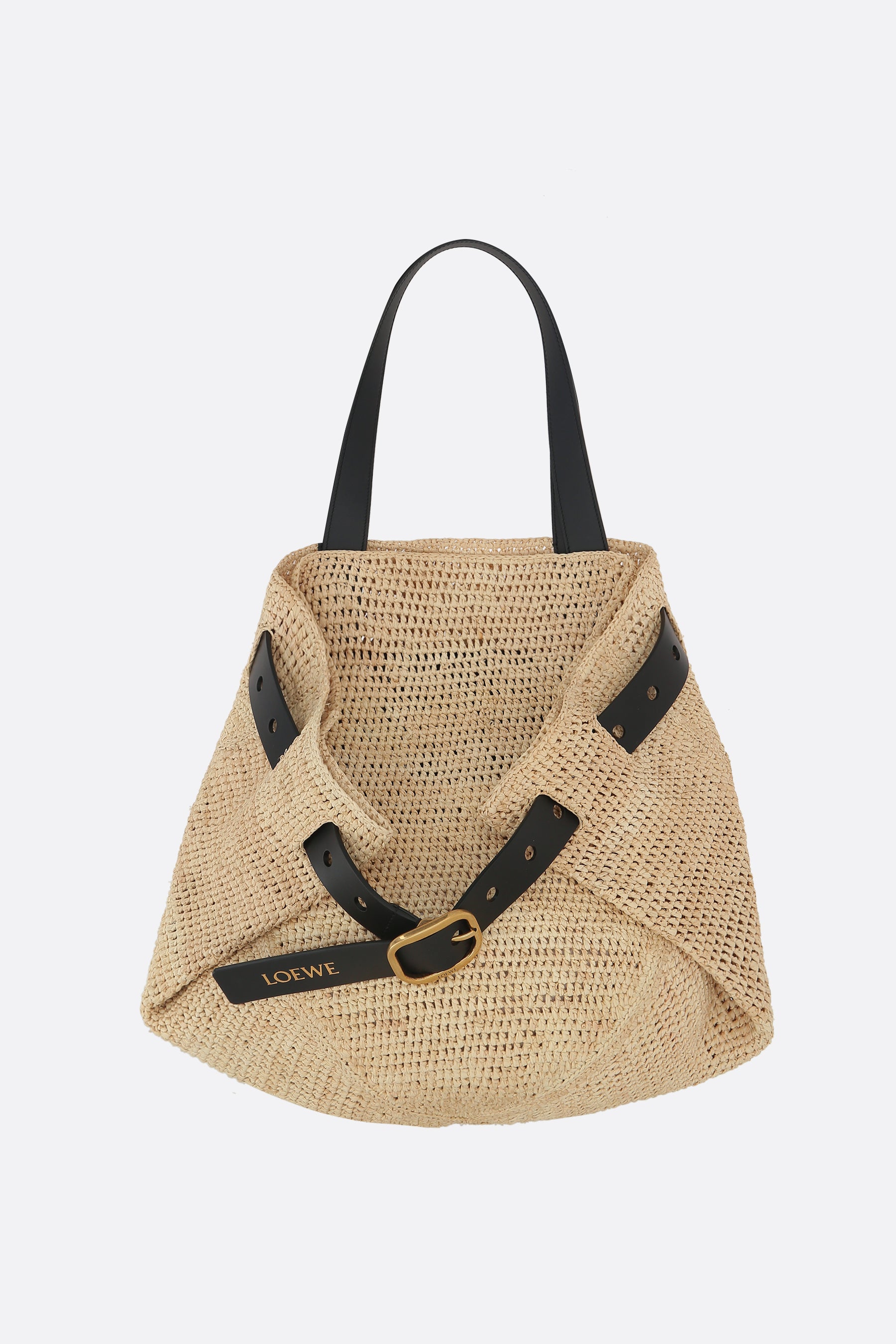 LOEWE バッグ Small Puzzle Edge bag in classic calfskin Brown - LOEWE