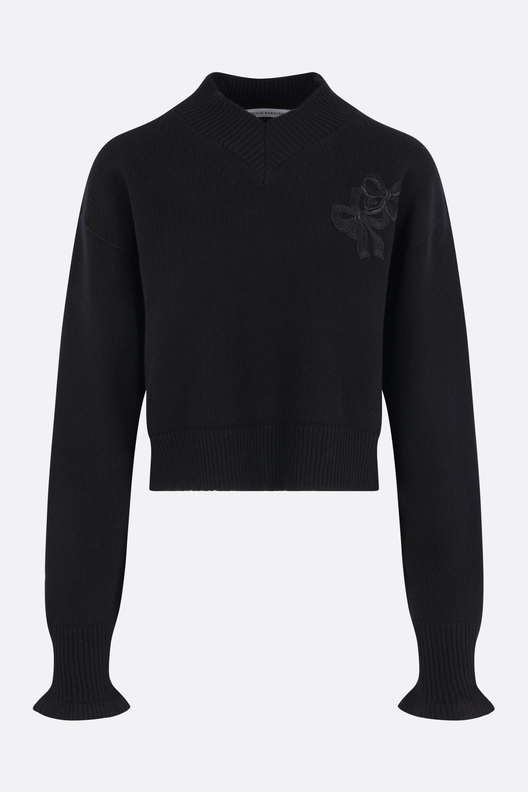 CECILIE BAHNSEN-Knitwear-Pullovers-BLACK – 10corsocomo