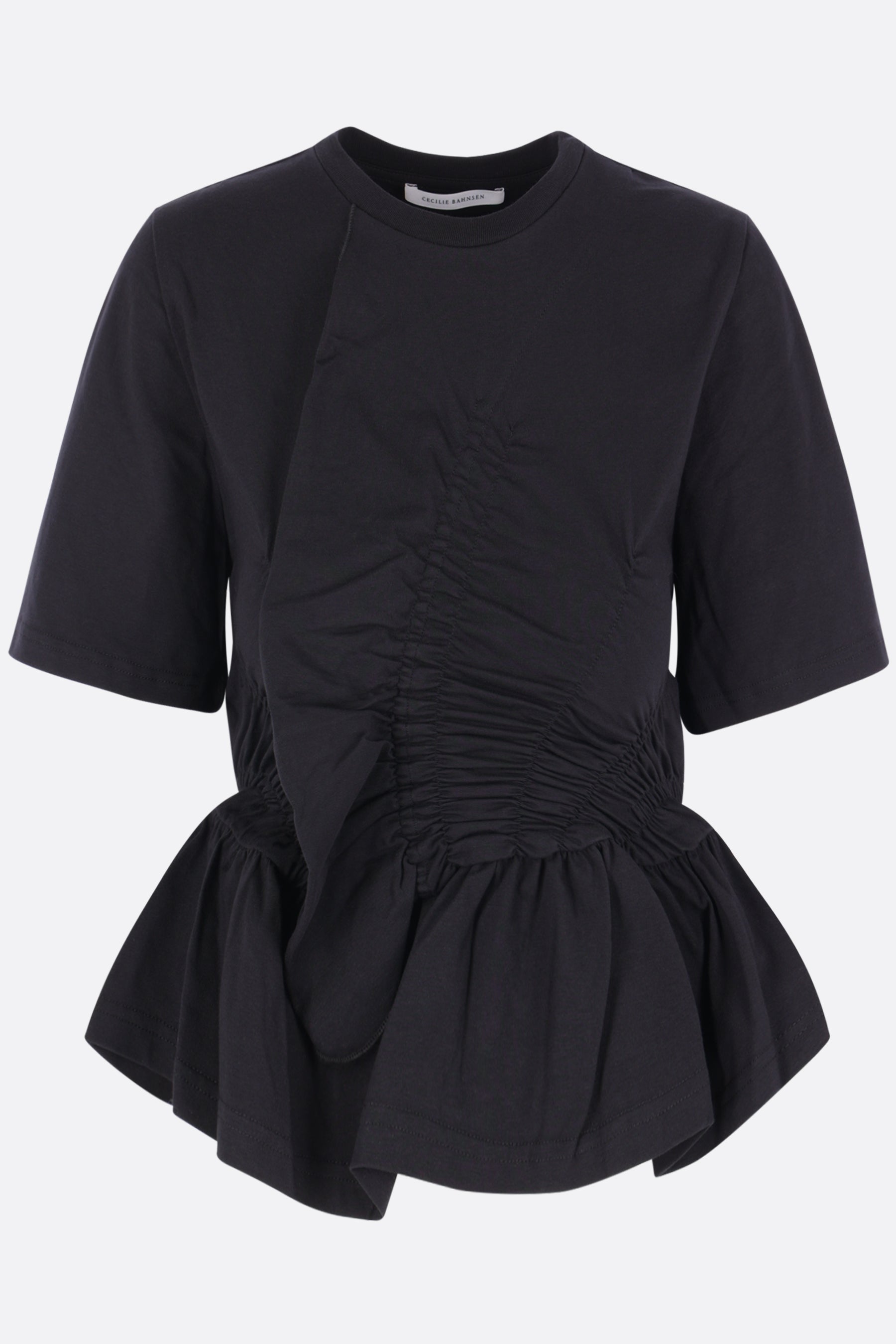 CECILIE BAHNSEN-Topwear-T-shirts-BLACK – 10corsocomo