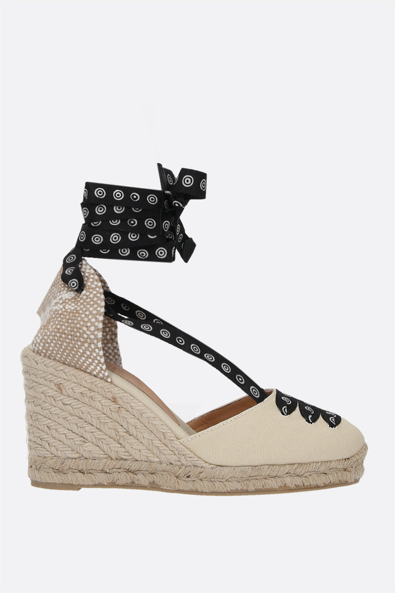 CASTAÑER X 10 CORSO COMO-Flats-Espadrilles-IVORYNEGRO – 10corsocomo