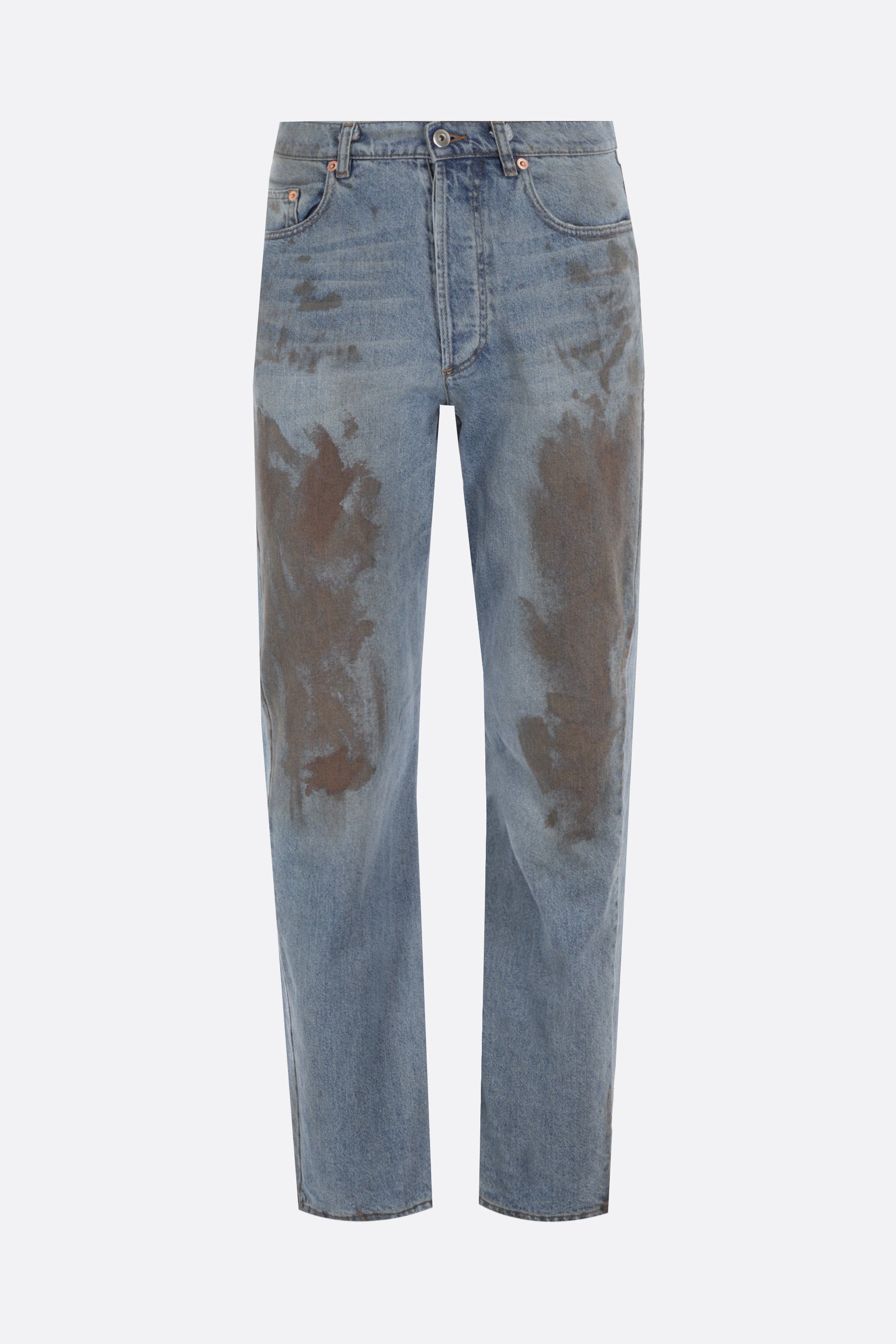 Unregular Contadino denim regular-fi jeans – 10corsocomo