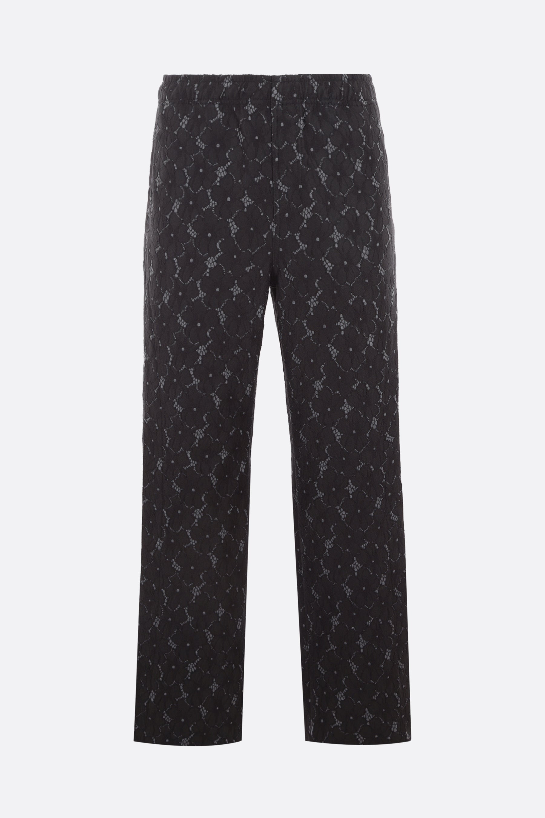 Louis Vuitton Monogram Pants, Black, 44