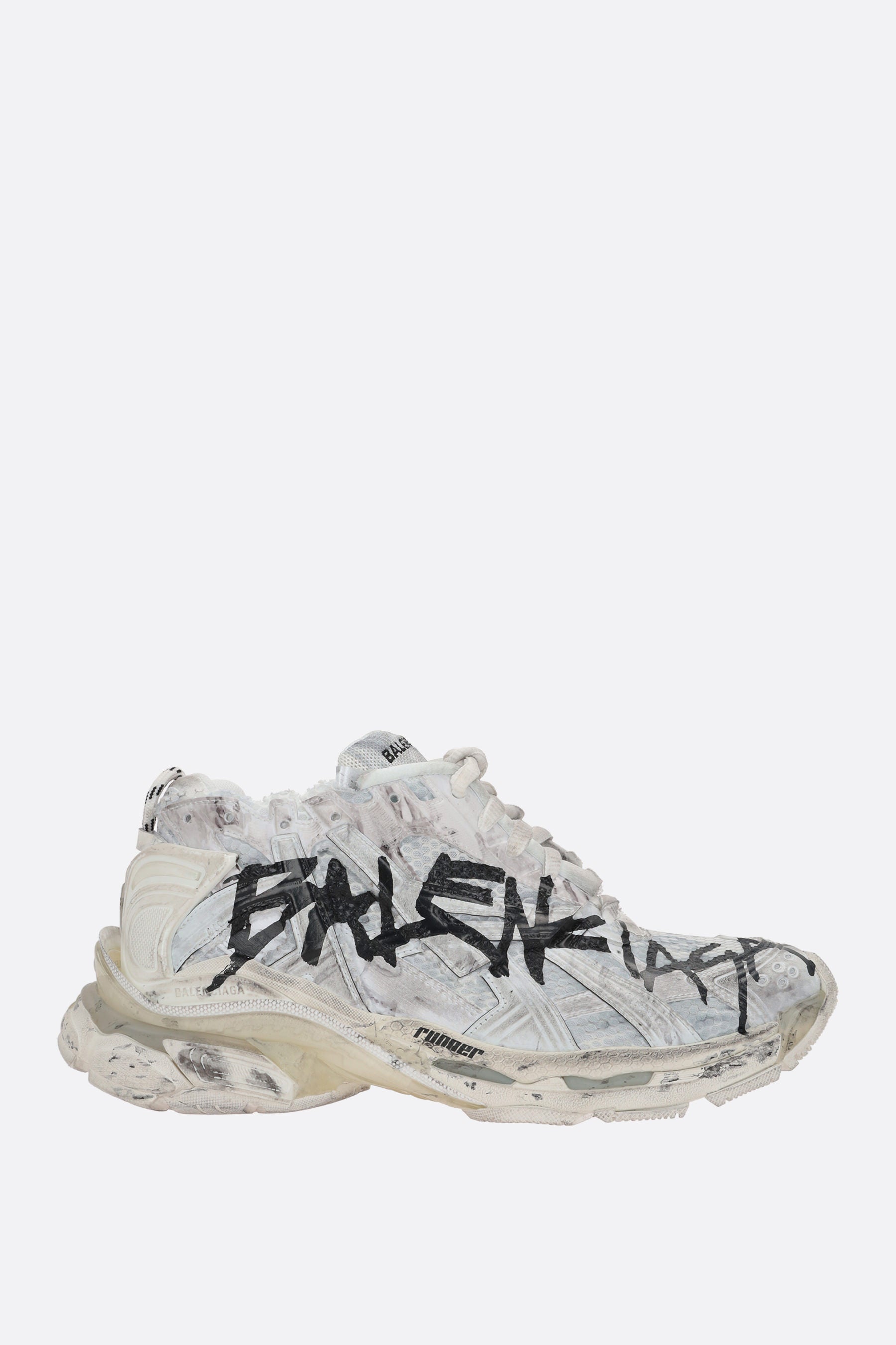 Runner Graffiti sneakers in a mix of materials 10corsocomo
