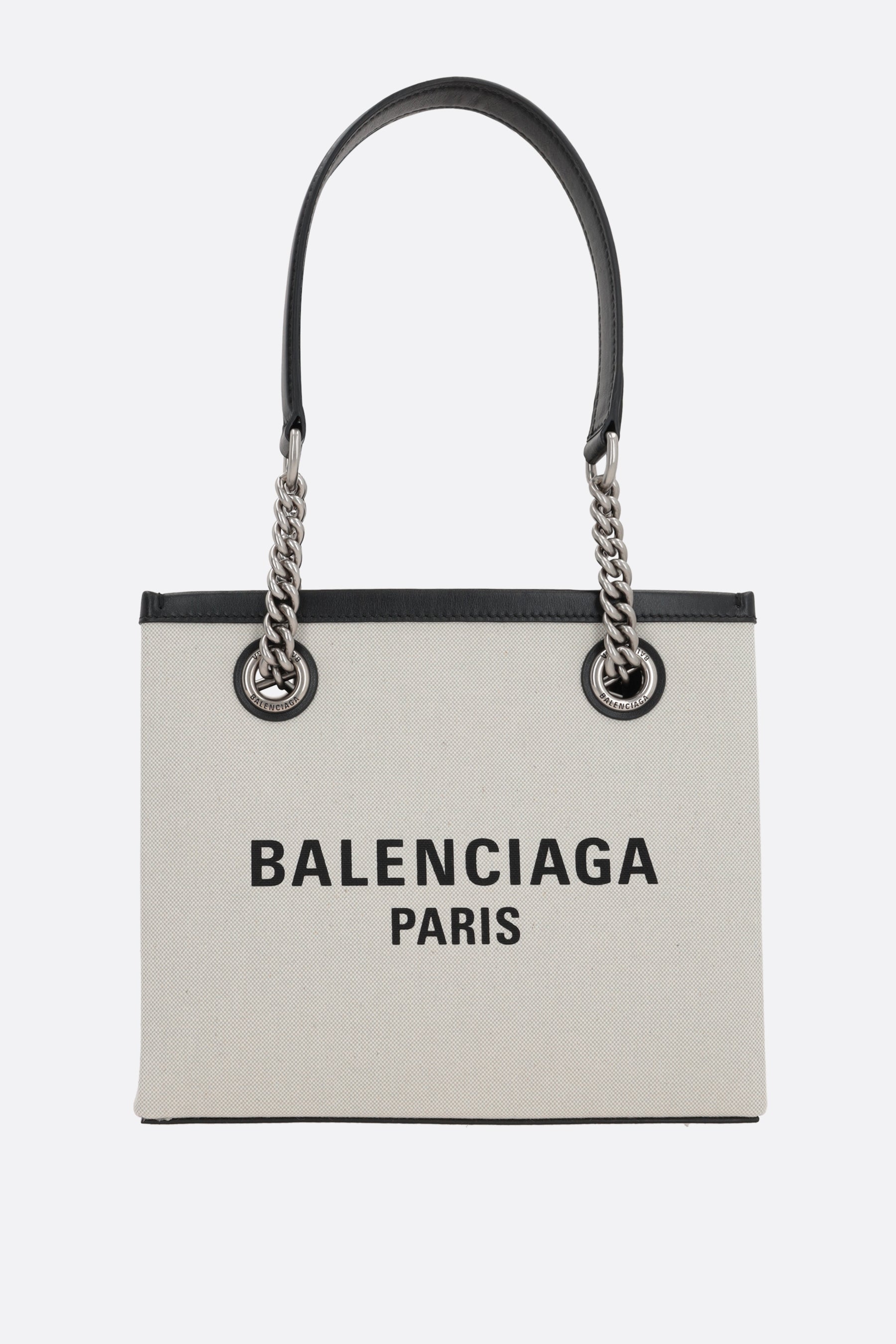 Balenciaga Women's Hardware Small Tote Bag with Strap - Natural - Totes