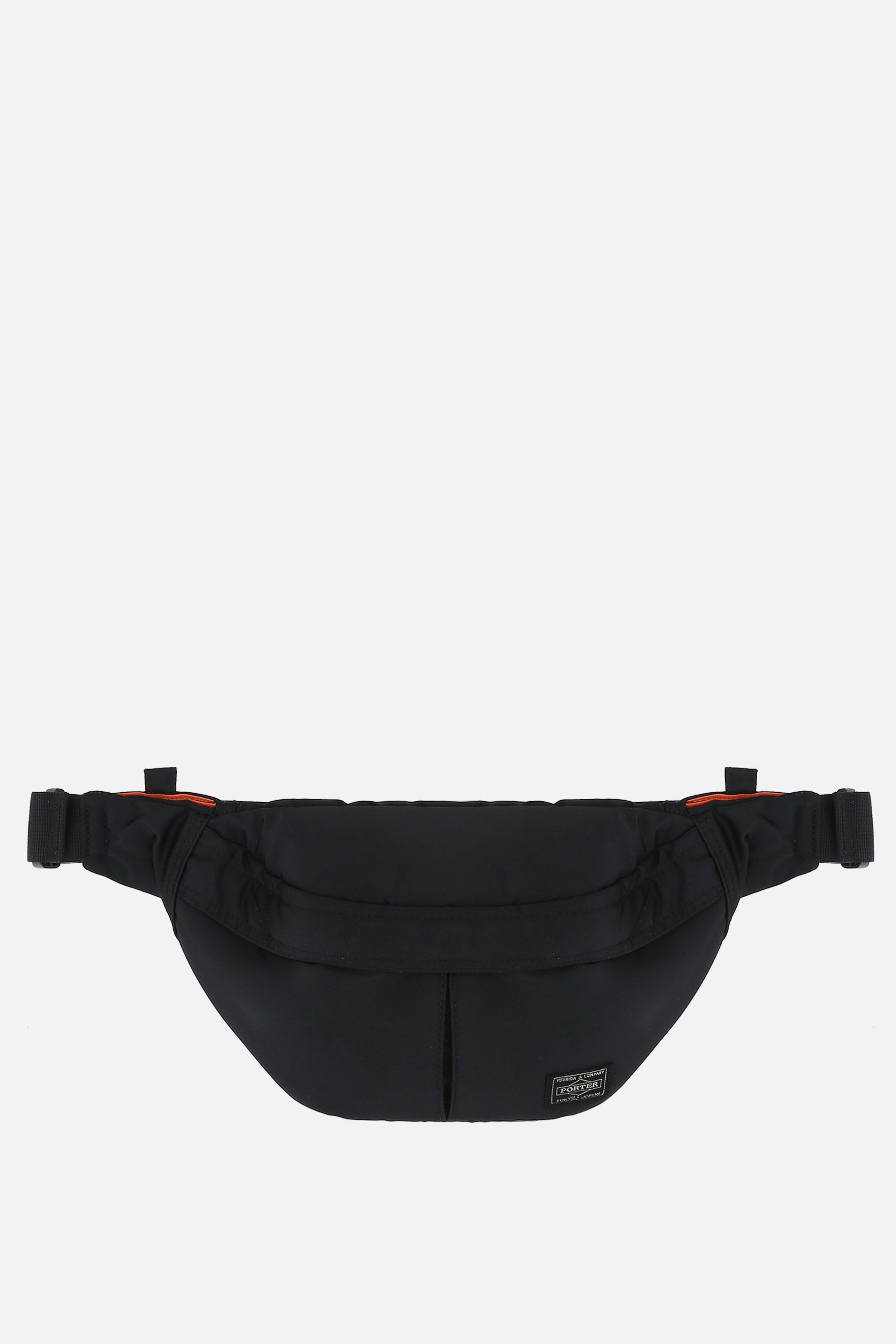 Black Nylon Zip Fanny Pack