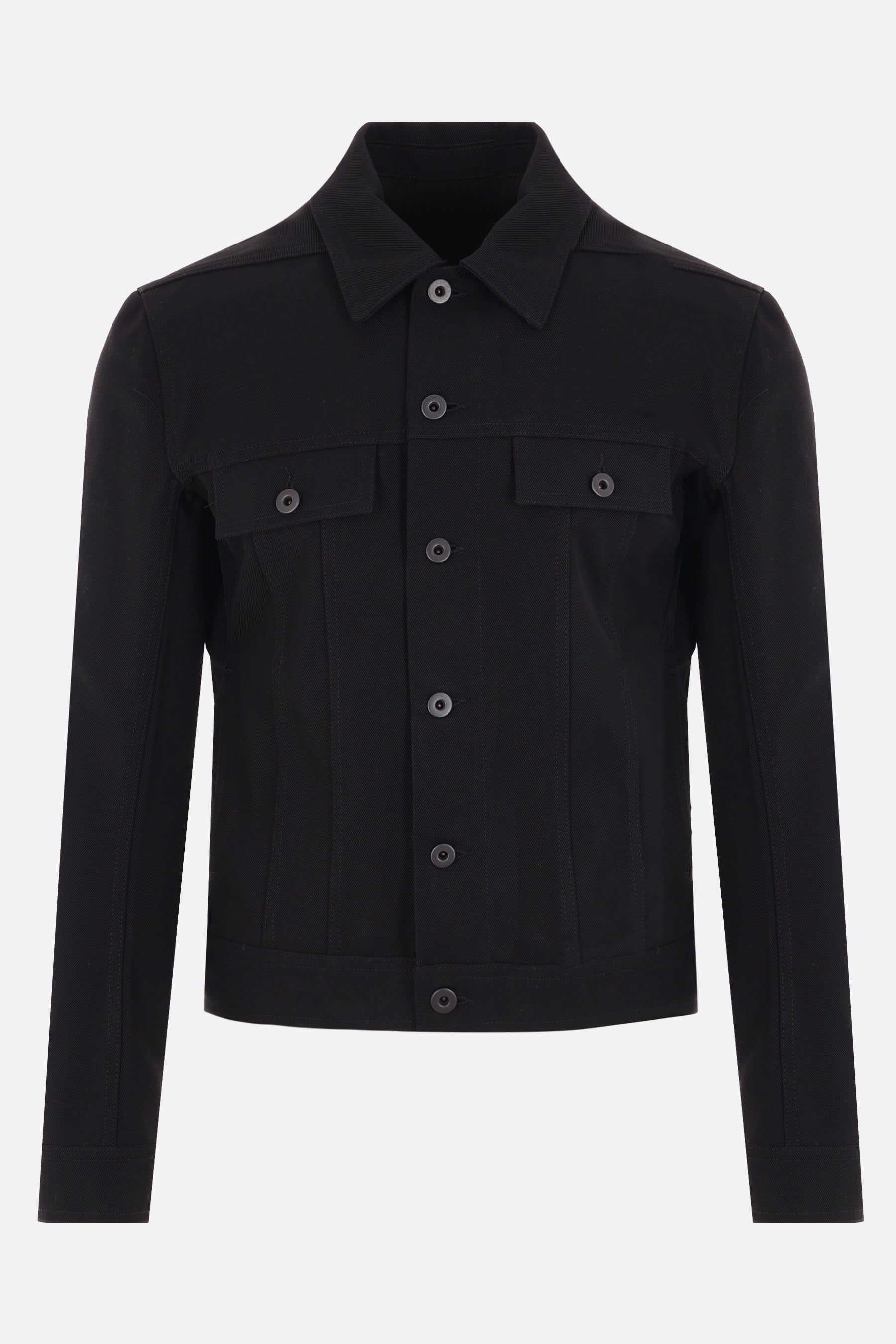 Louis Vuitton Cropped Denim Jacket Black