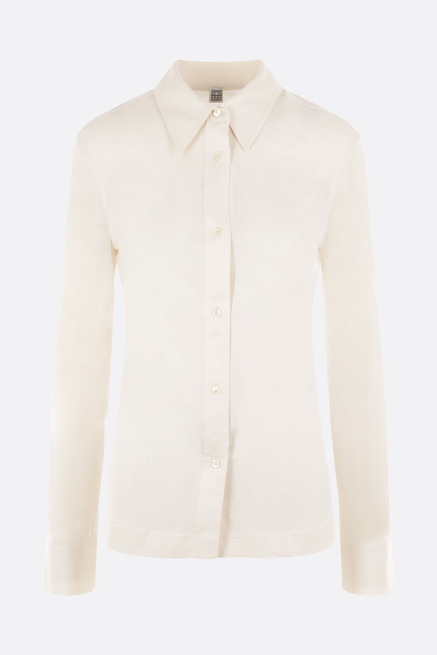 White, Organic Jersey Shirt