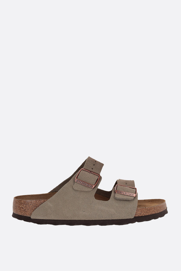 Arizona BS suede flat sandals (Narrow Fit)