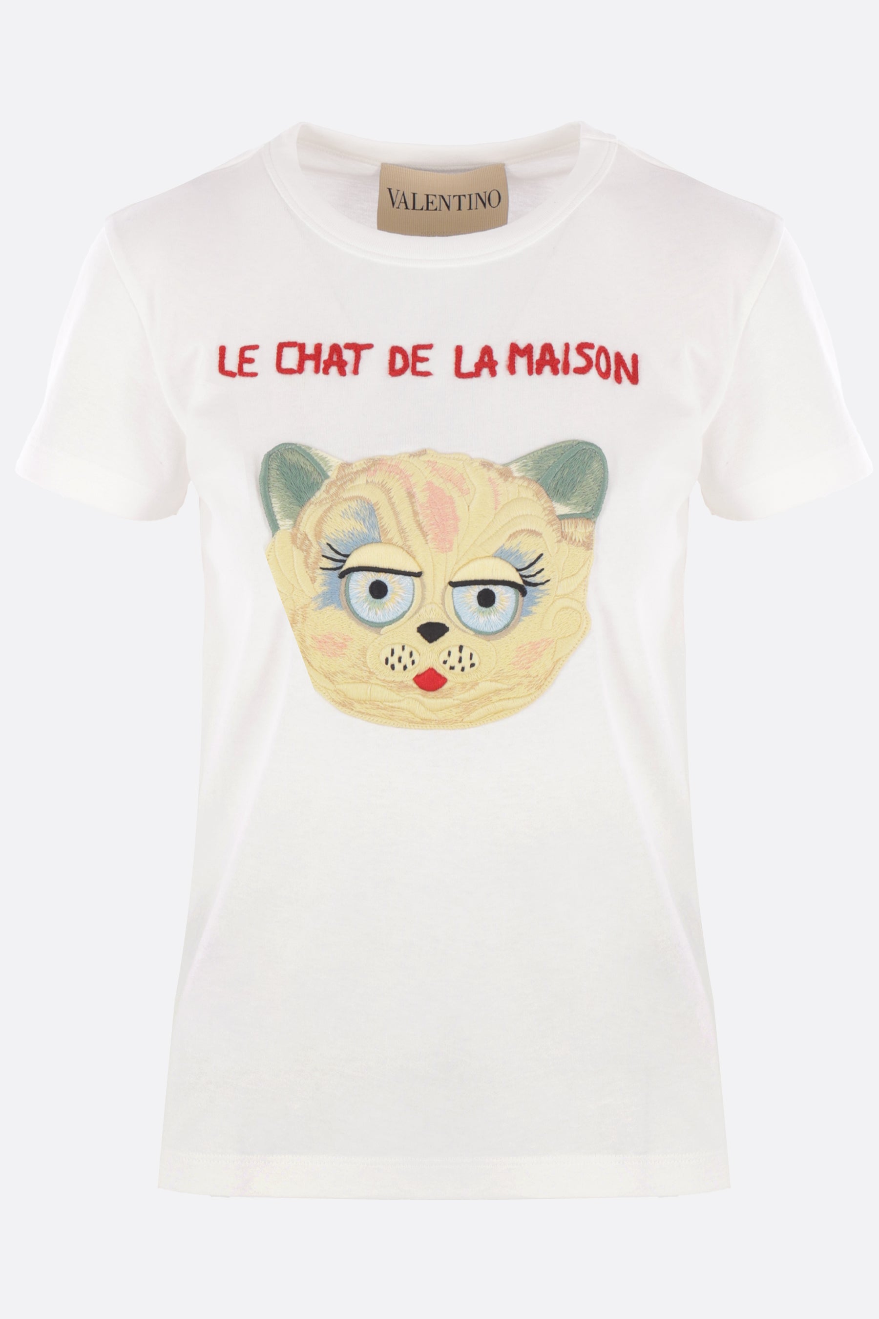 t-shirt Chat De La Maison in cotone