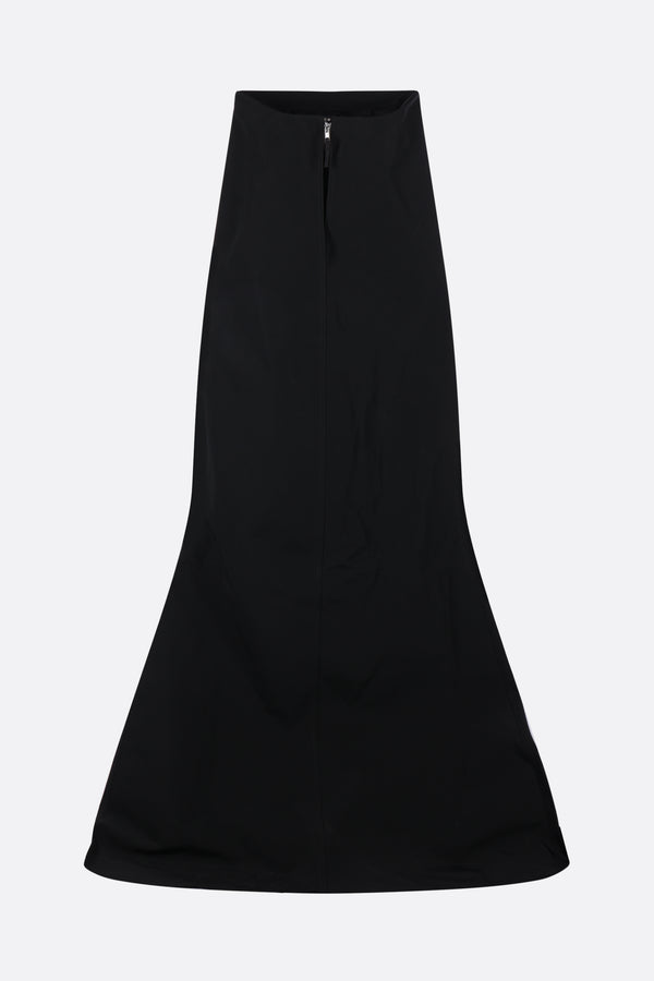 sheath dress in cotton blend