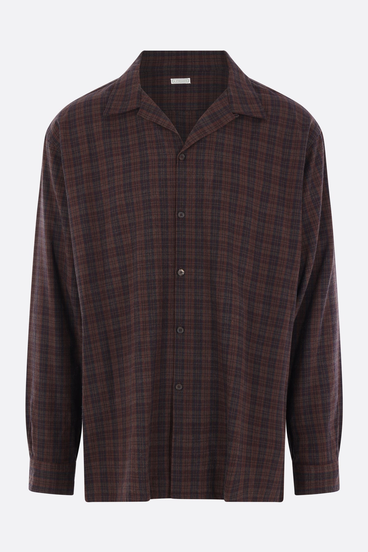 bowling shirt in silk nep