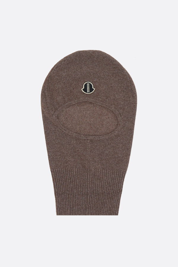 Skull wool and cashmere balaclava