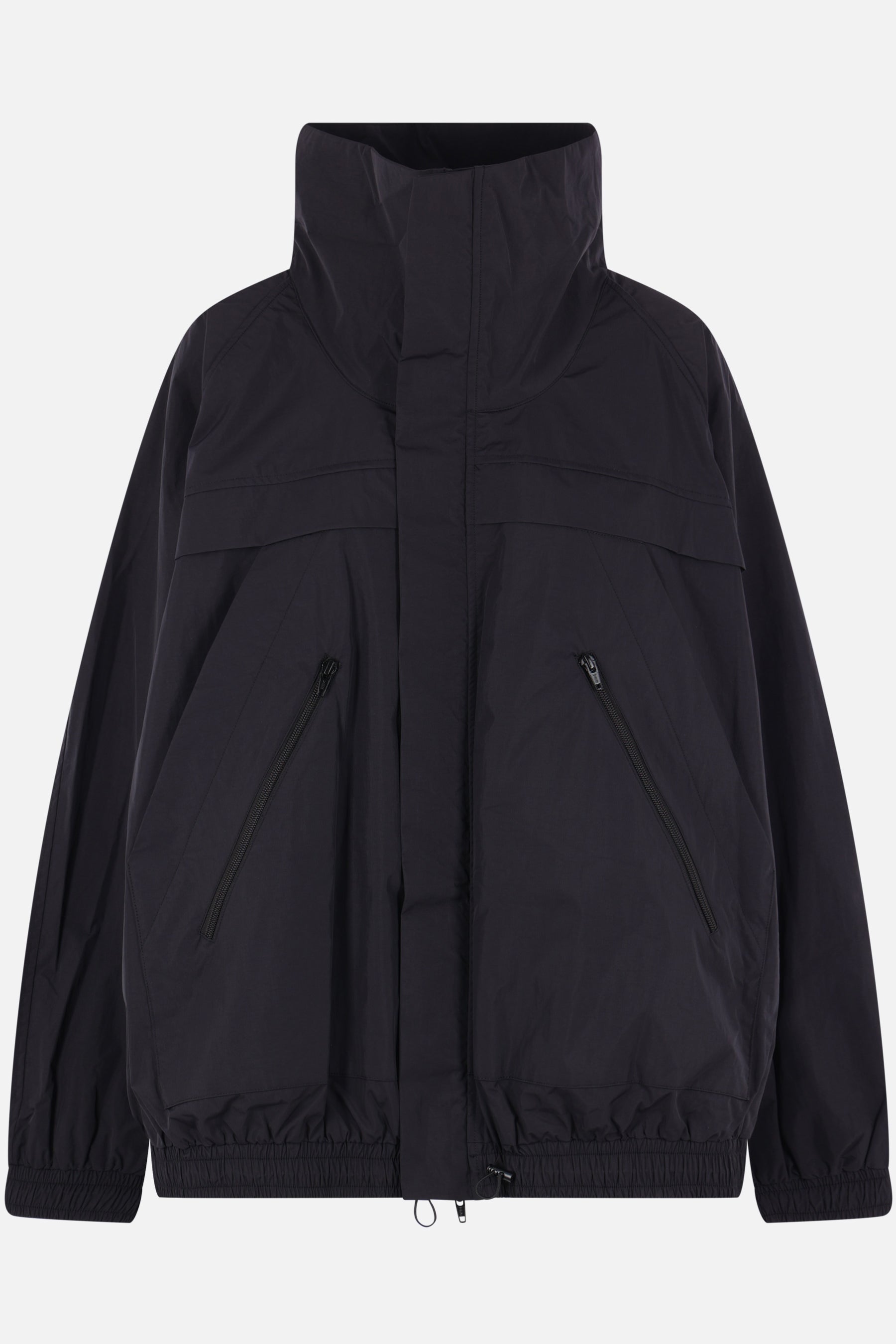 oversize windbreaker in nylon