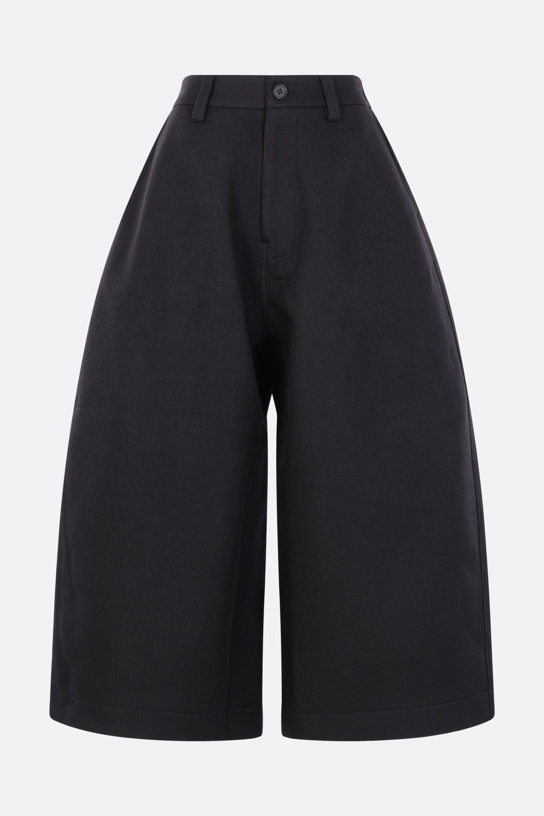 twill culotte trousers