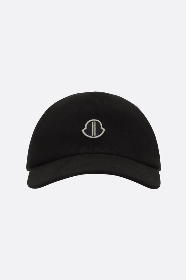 jersey baseball cap with logo patch