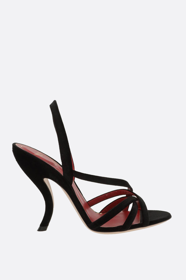 Fetishique sandals in velvet