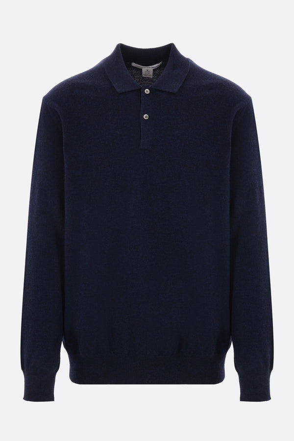 wool polo-sweater