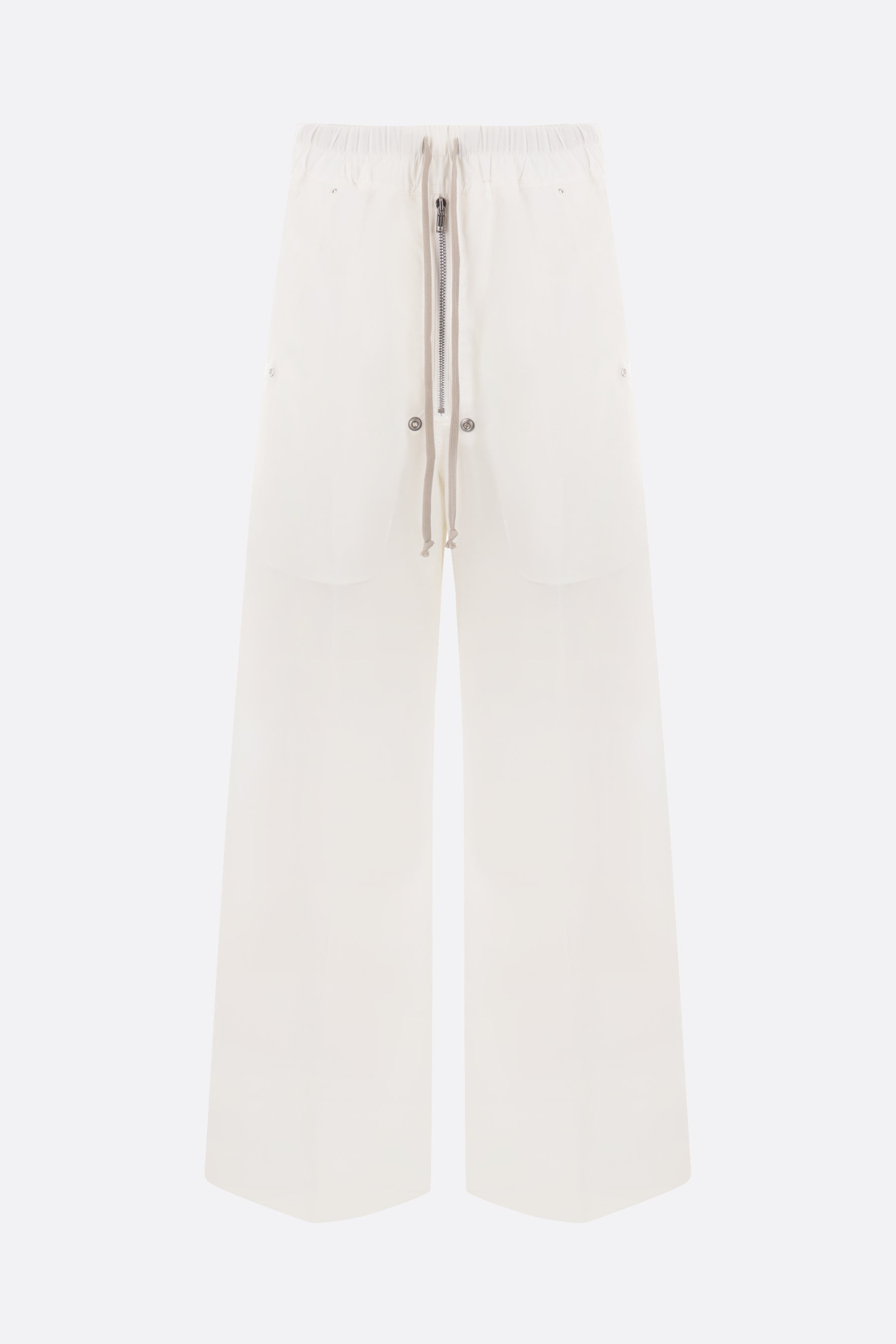 Belas wide-leg technical cotton trousers