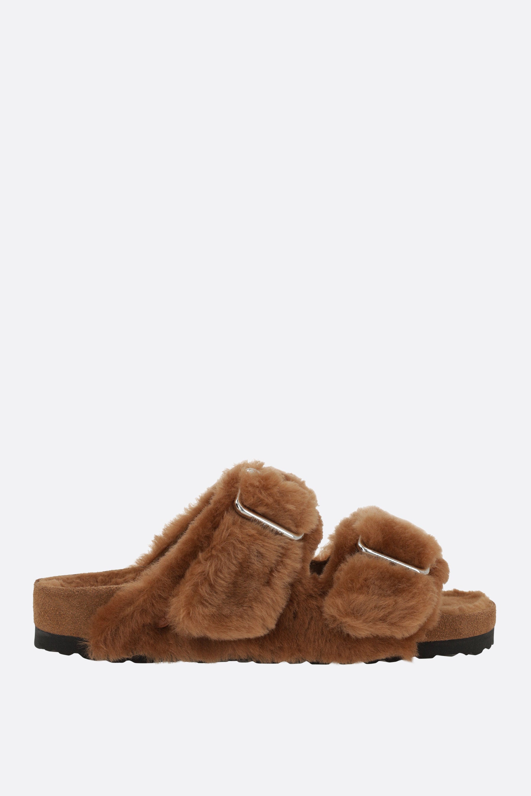 Arizona 1774 flat flat sandals in shearling (Narrow Fit)