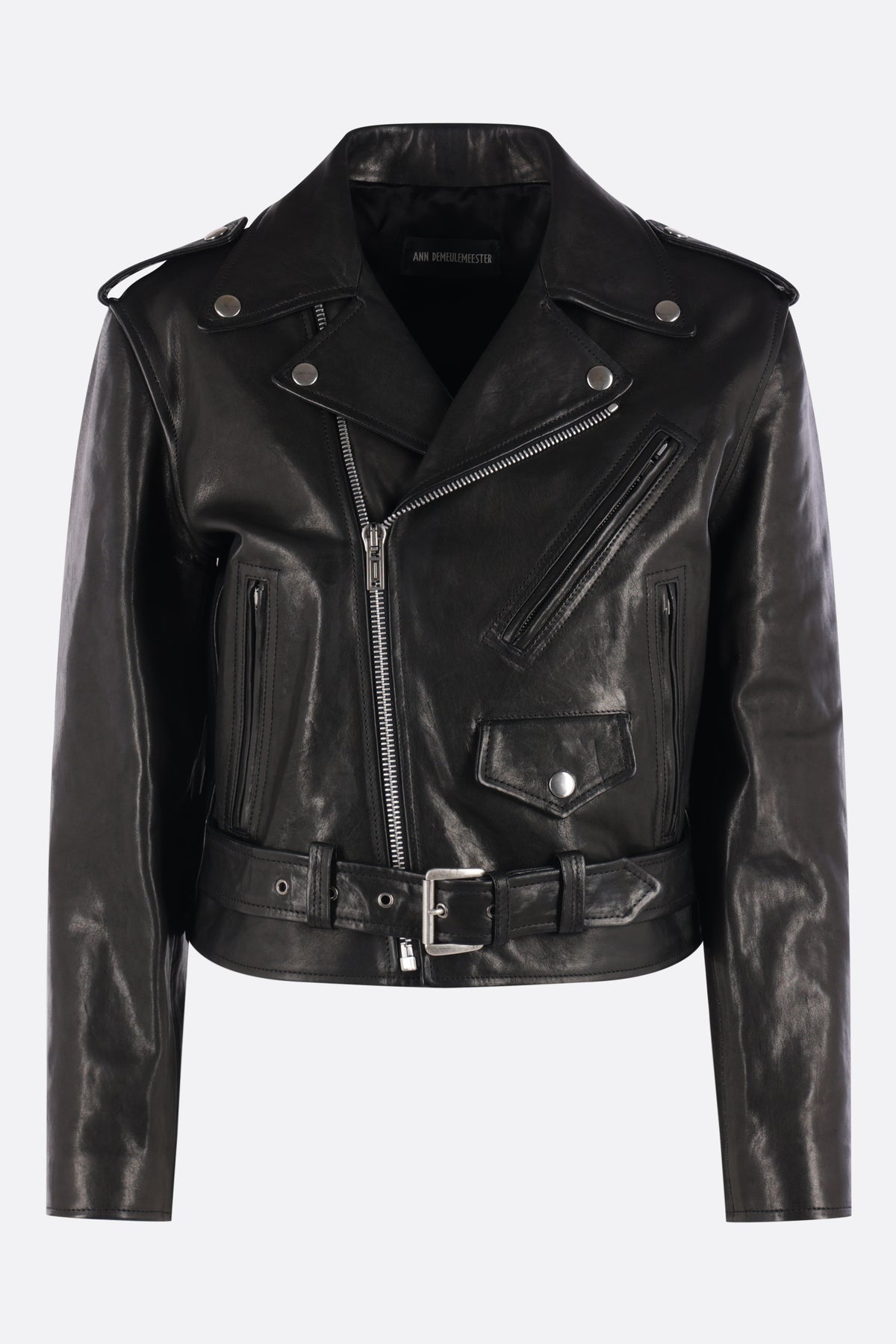 Agi biker jacket in leather