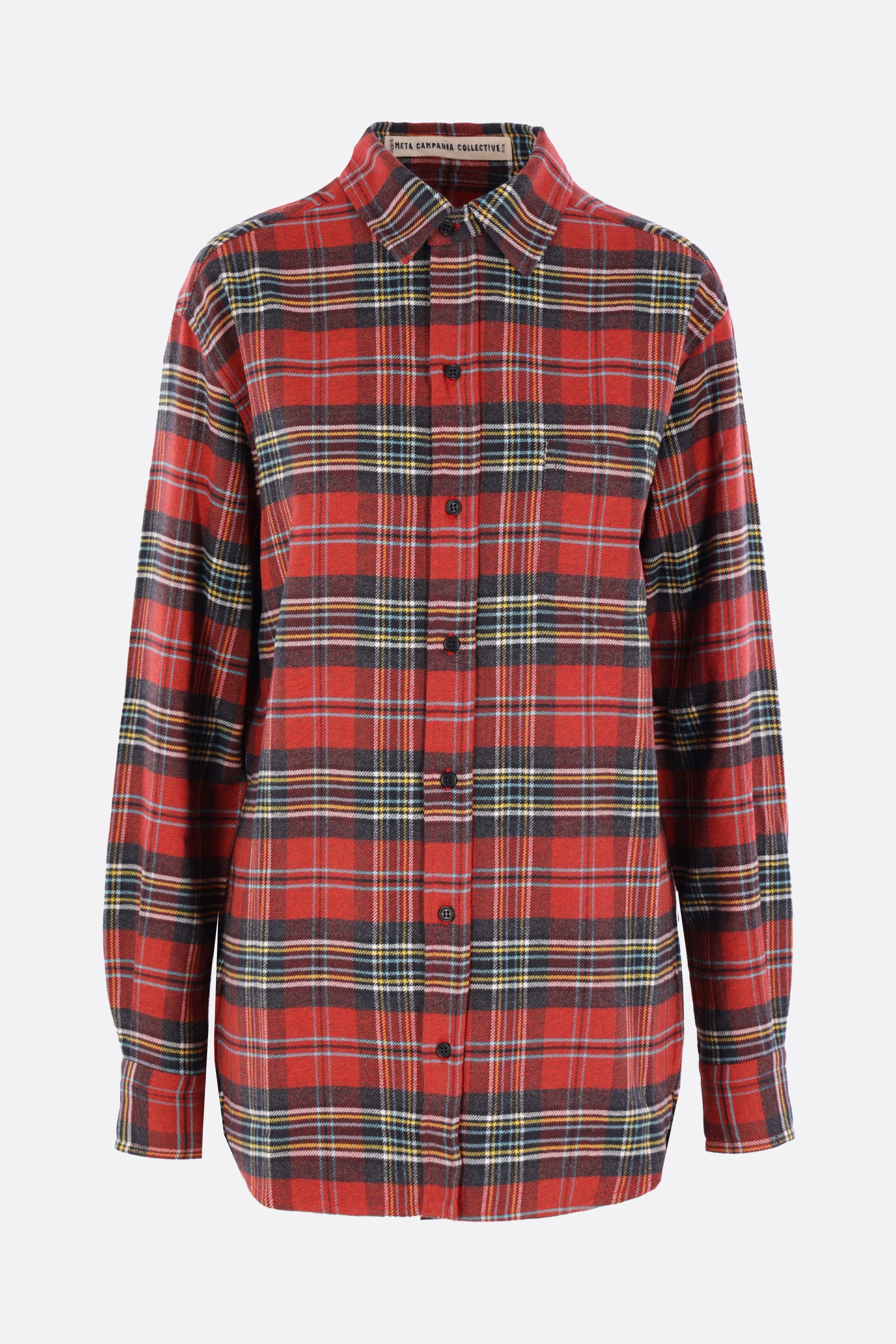 Pablo tartan flannel shirt