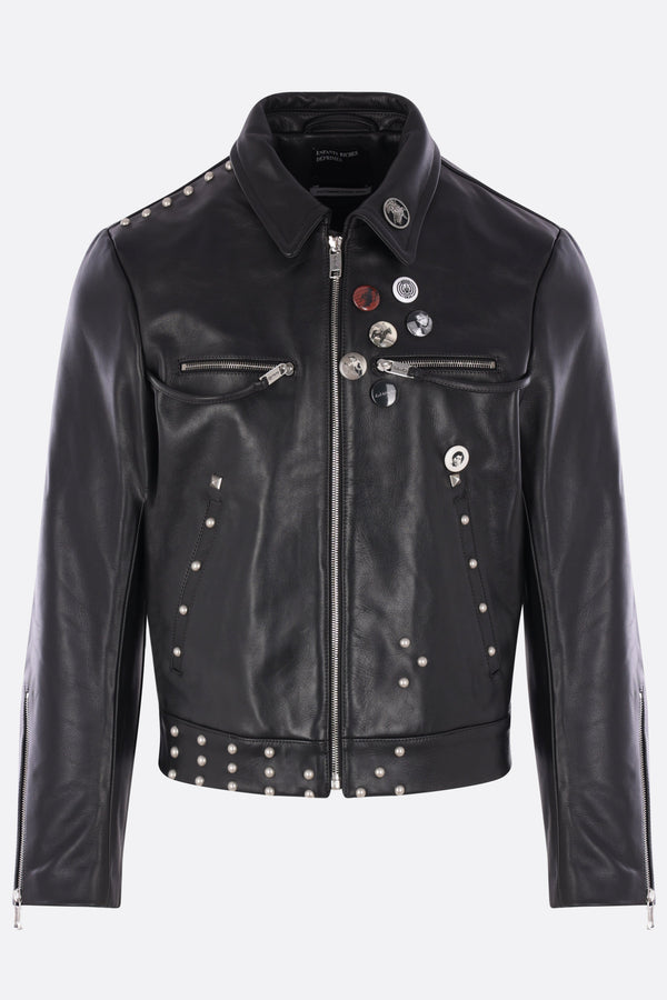 Sid jacket in leather