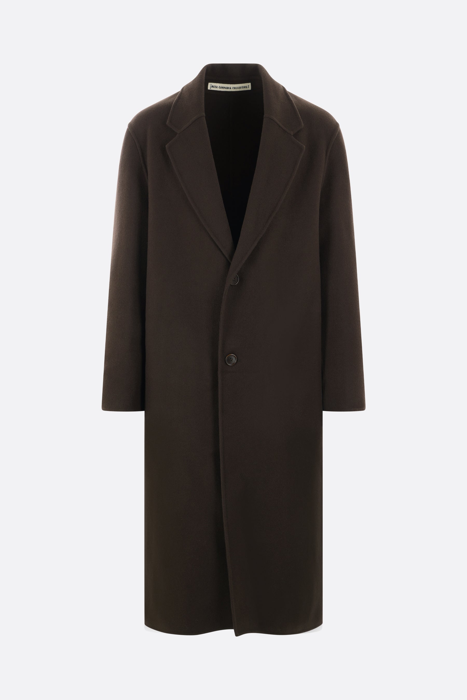 Hugo single-breasted coat in wool