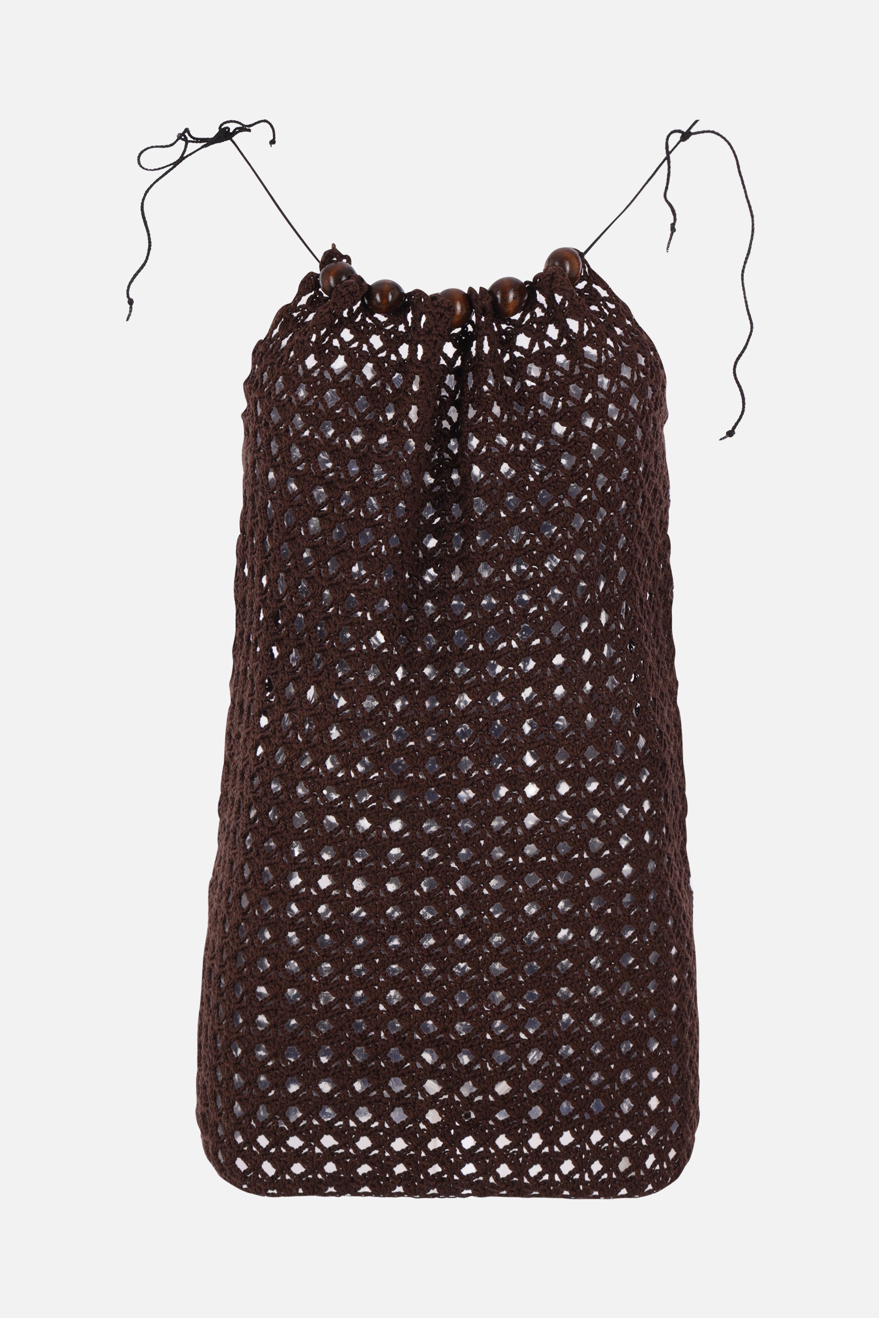 halterneck top in crochet