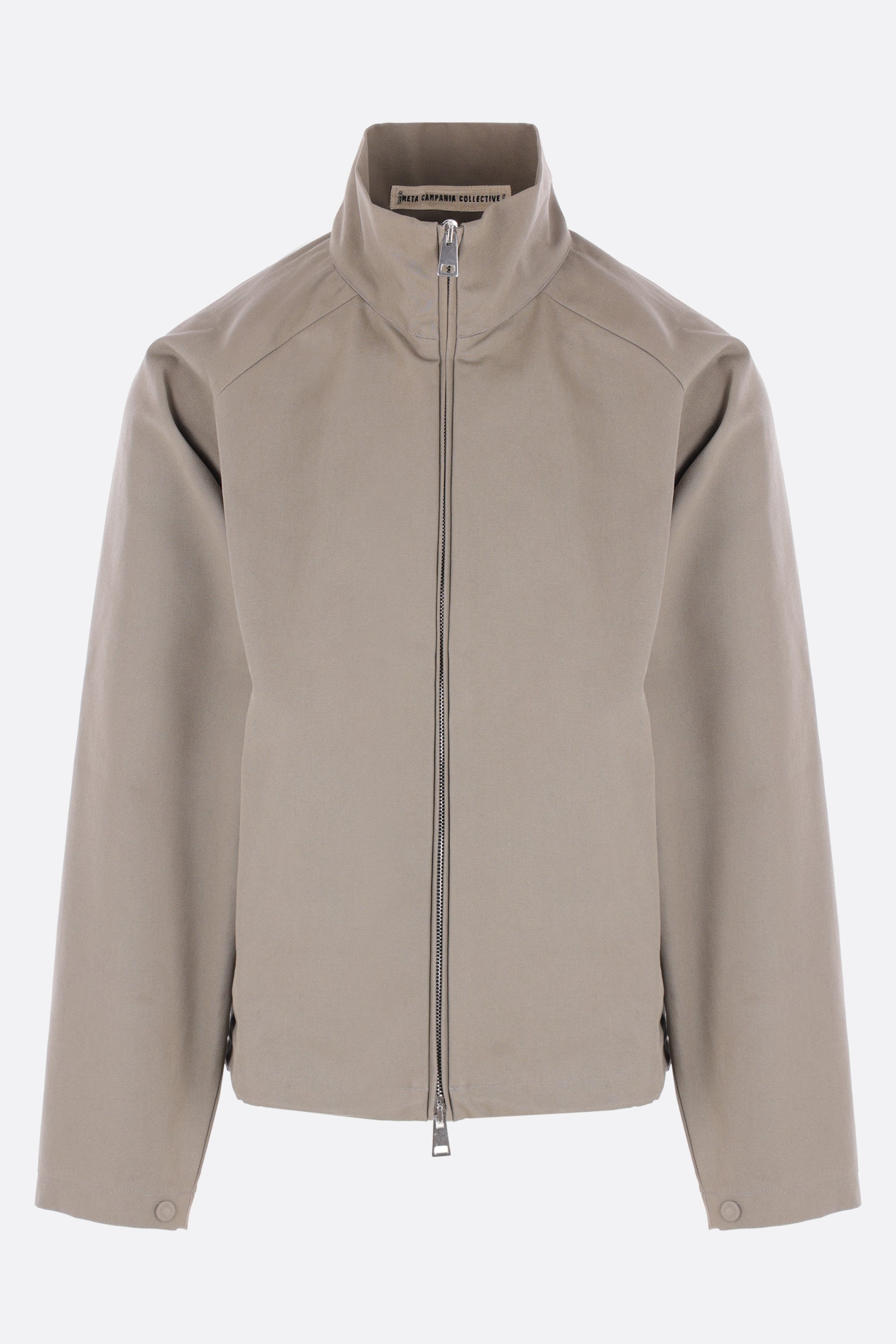 full-zip jacket in canvas