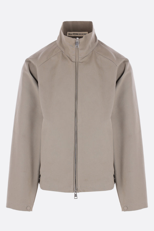 full-zip jacket in canvas
