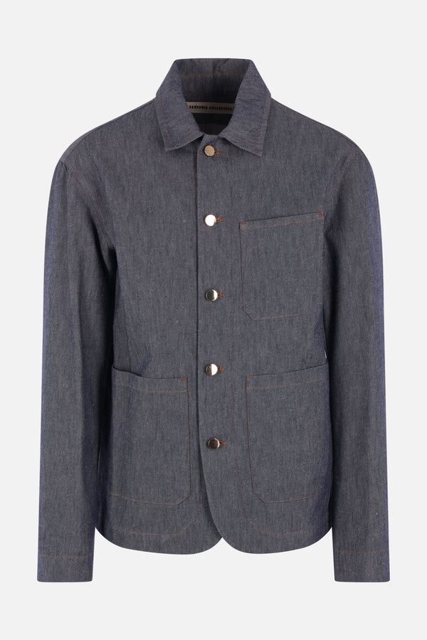 Julian overshirt in denim