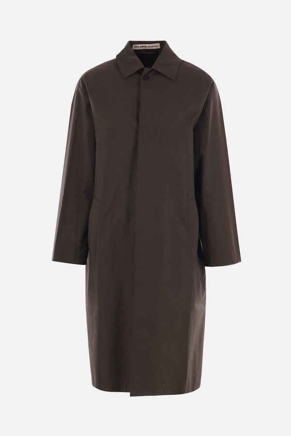 Steve overcoat in organic cotton