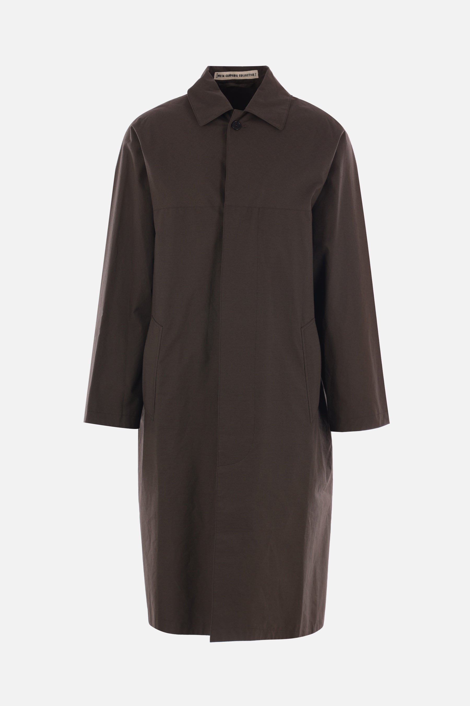 Steve overcoat in organic cotton