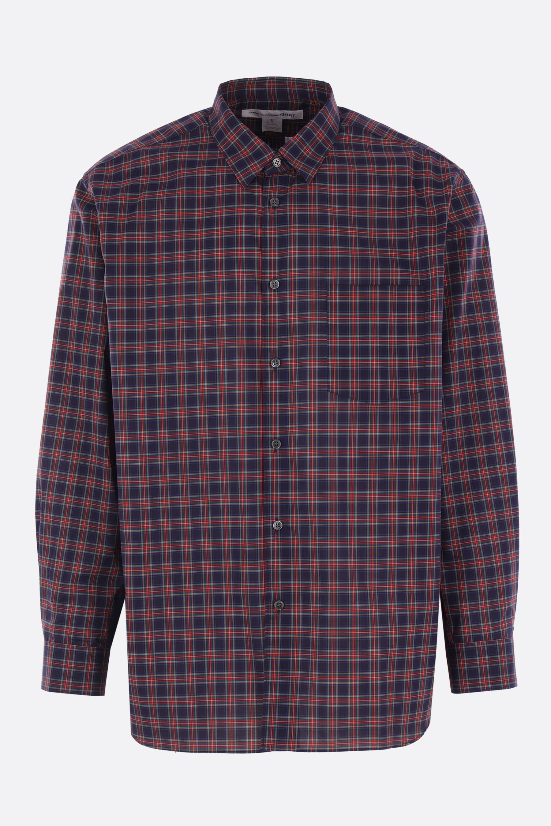 check cotton shirt