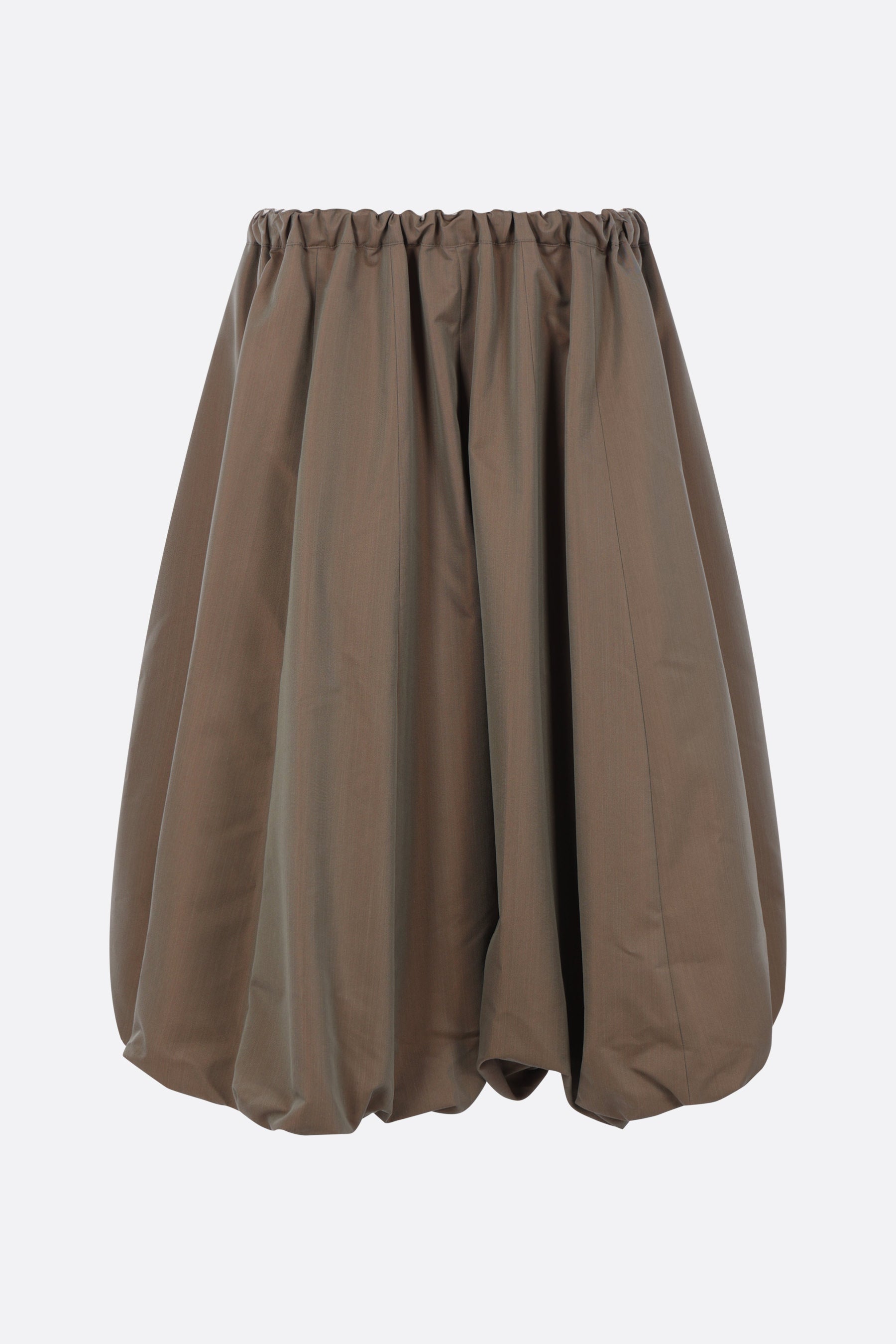 culotte trousers in cotton blend