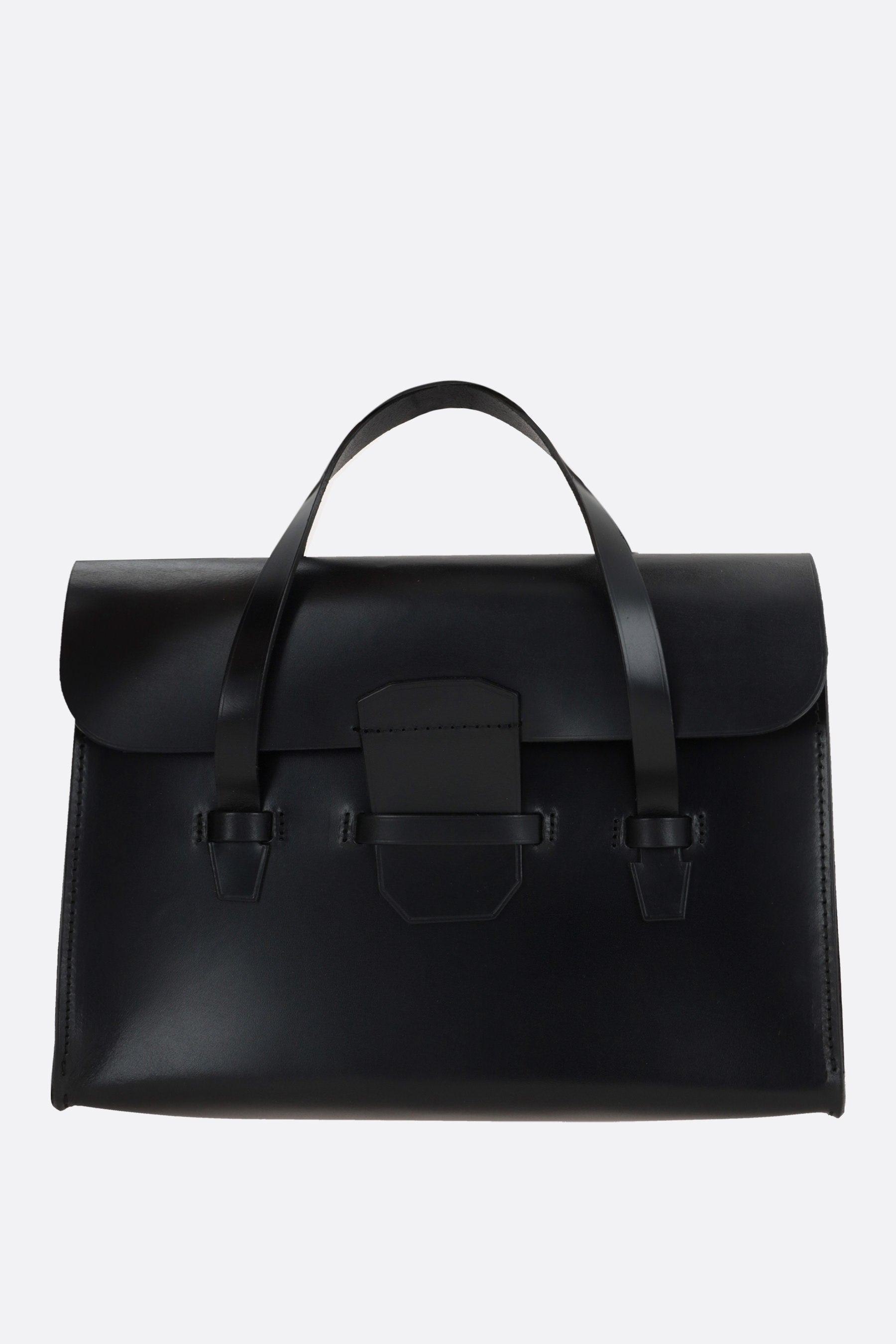smooth leather small handbag