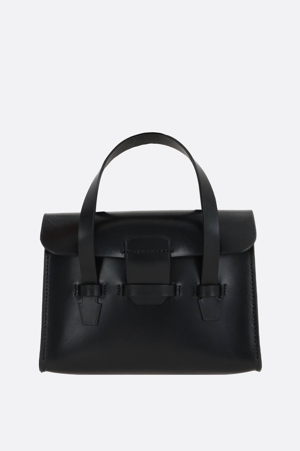 smooth leather mini handbag