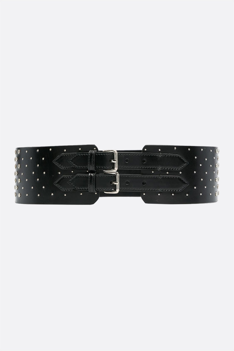 Alnitak studded leather belt